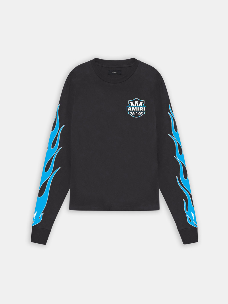 AMIRI EAGLE FLAMES LONG SLEEVE TEE 1