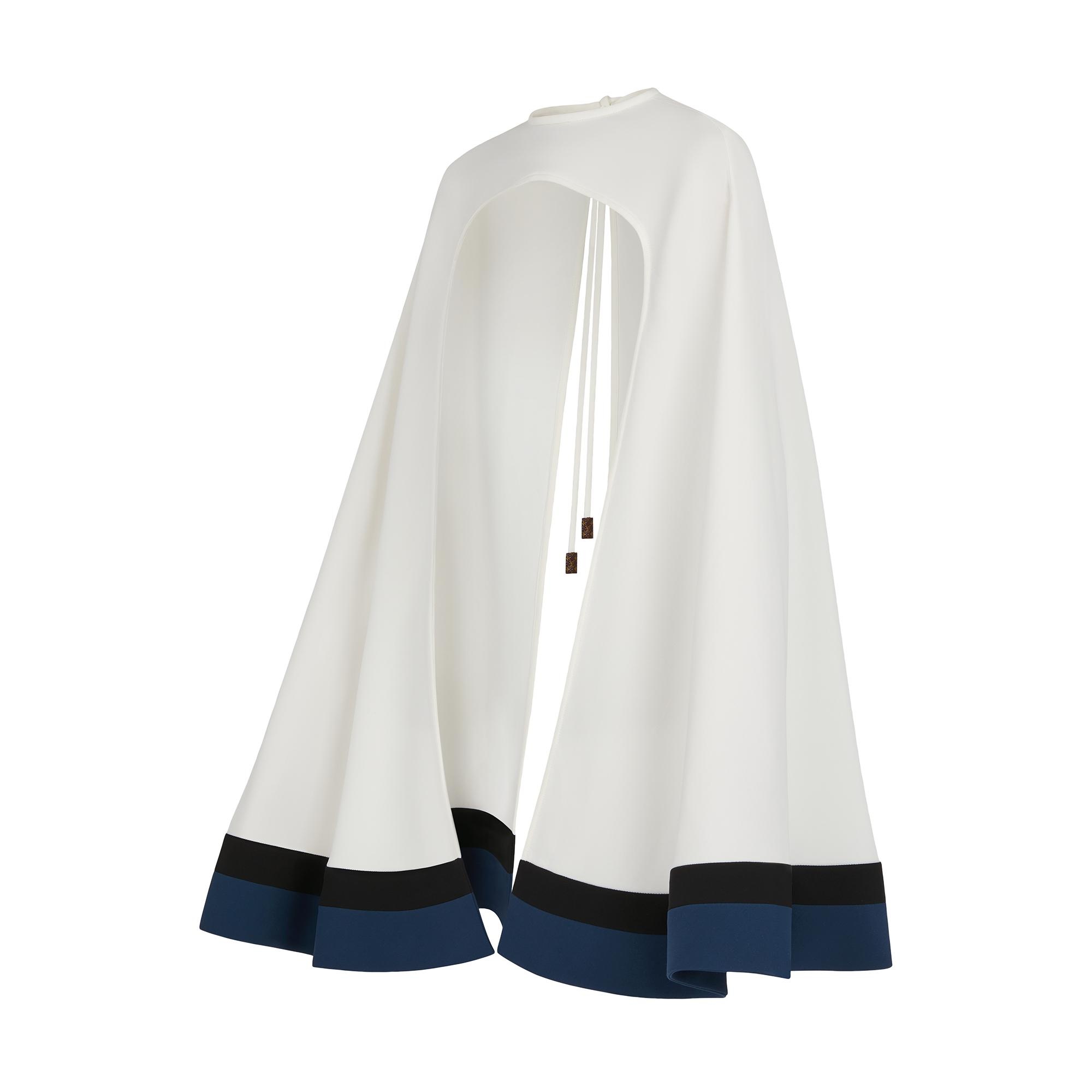 Game On Graphic Bicolor Shoulder Cape  - 2