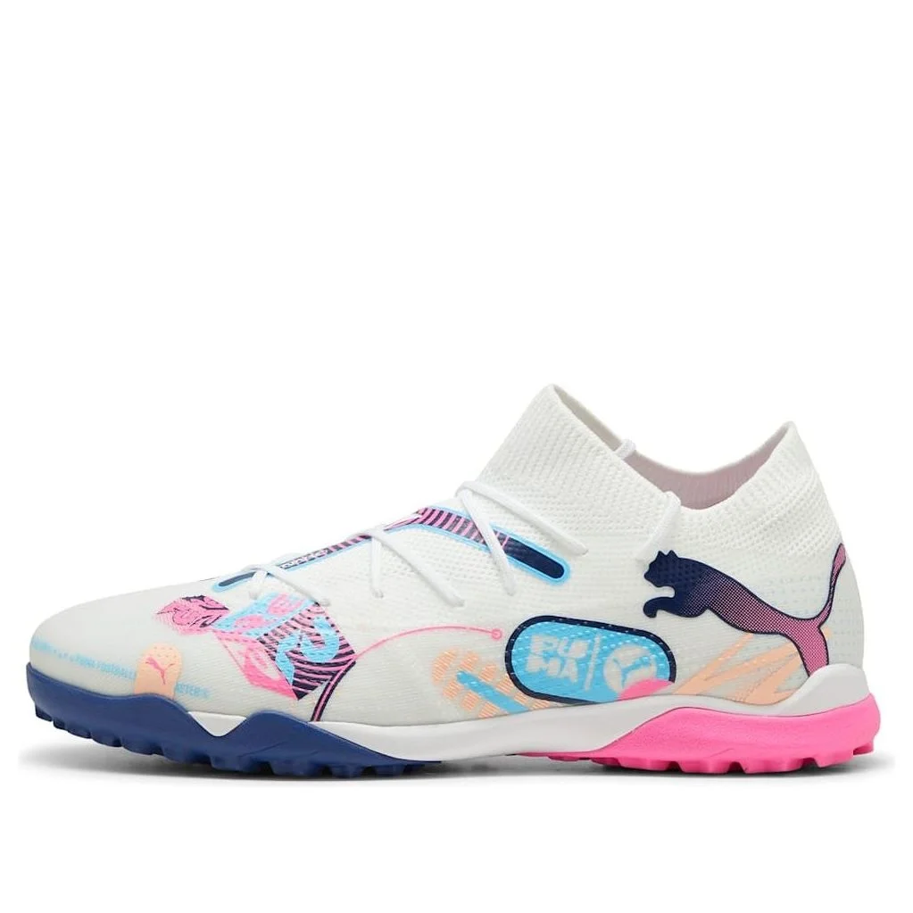 PUMA Future 7 Match Volume UP TF 'White Luminous Blue Pink' 108075-01 - 1