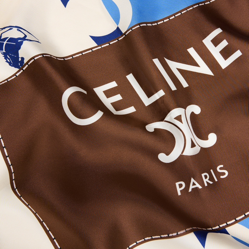 CELINE square IN silk twill outlook