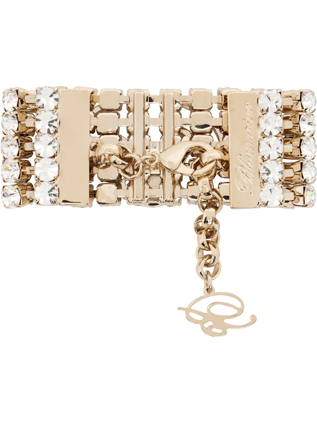Gold Rhinestone Bracelet - 2