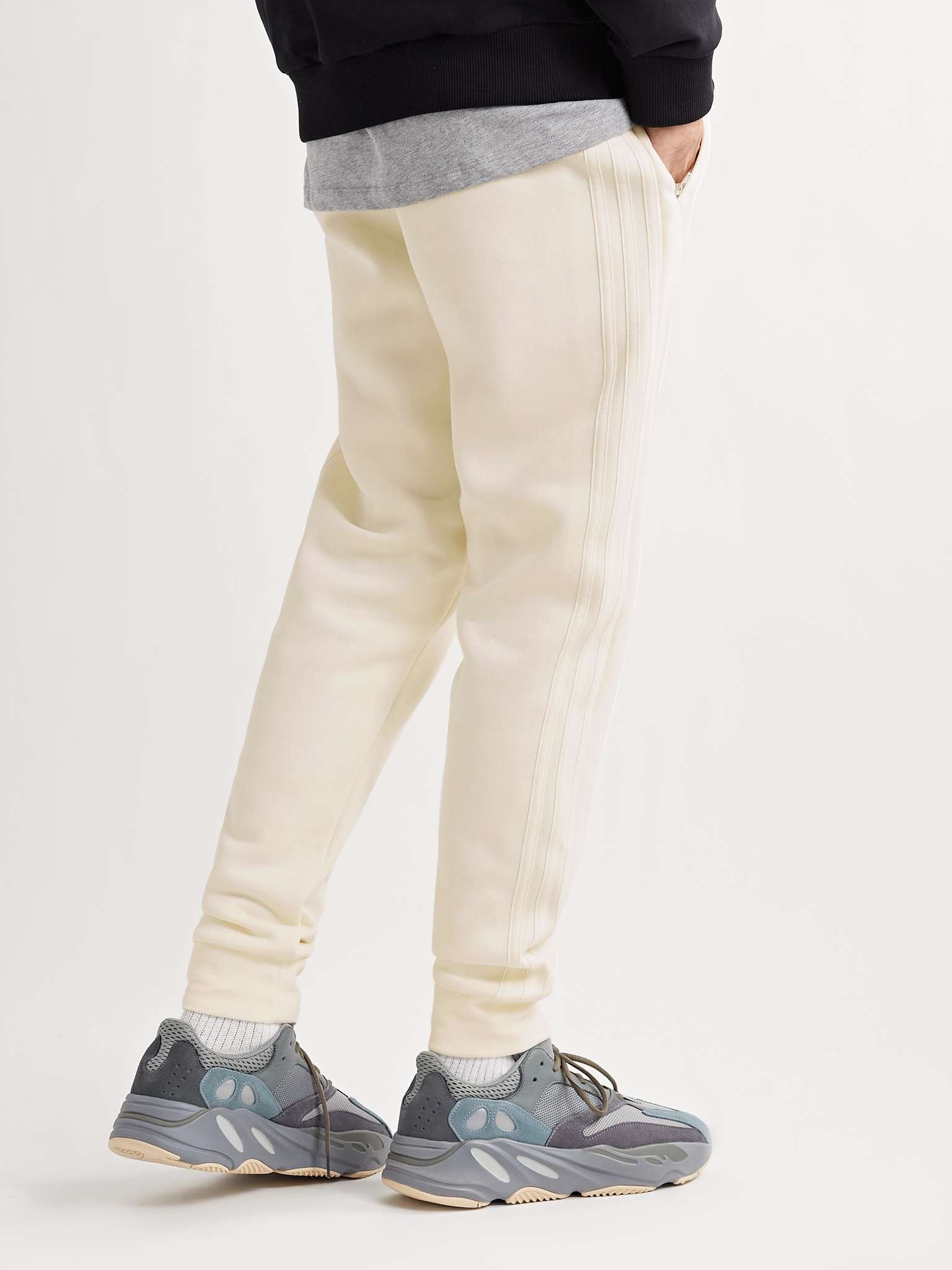 Adicolor Slim-Fit Tapered Cotton-Blend Jersey Sweatpants - 4