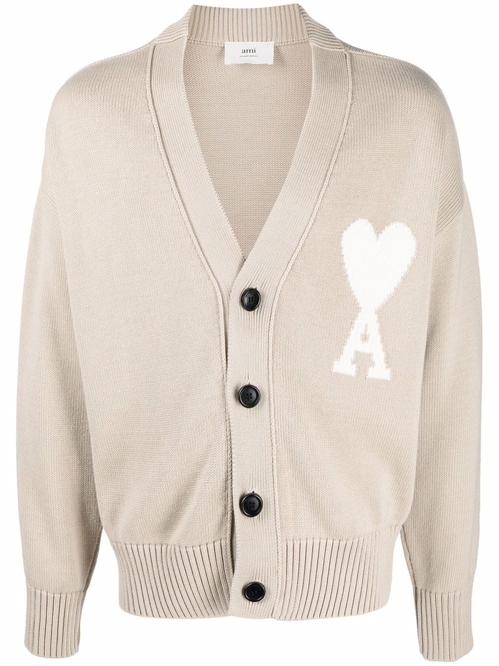 oversize Ami De Coeur V-neck cardigan - 1