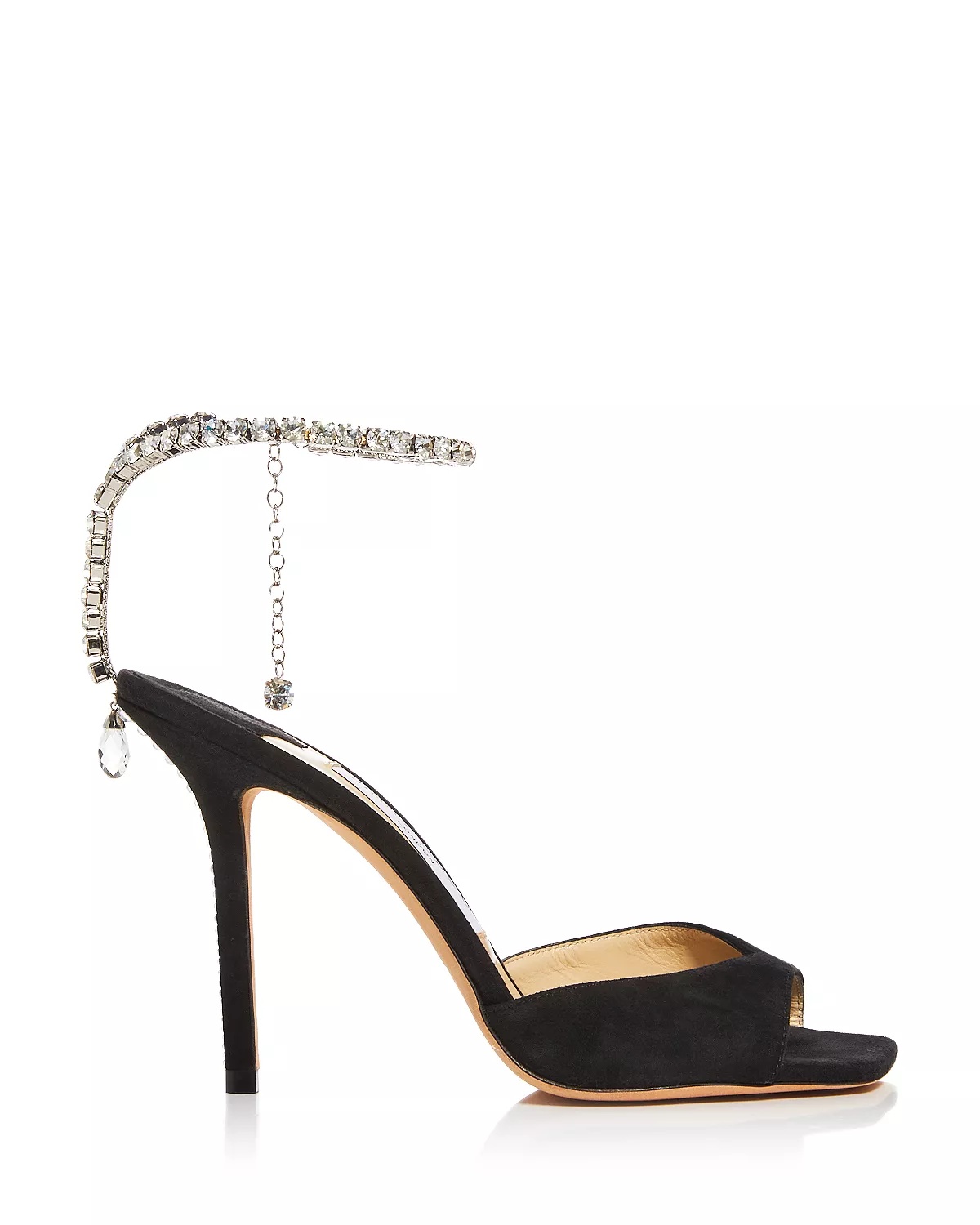 Women's Saeda Ankle Strap Chain 100 High Heel Sandals - 2