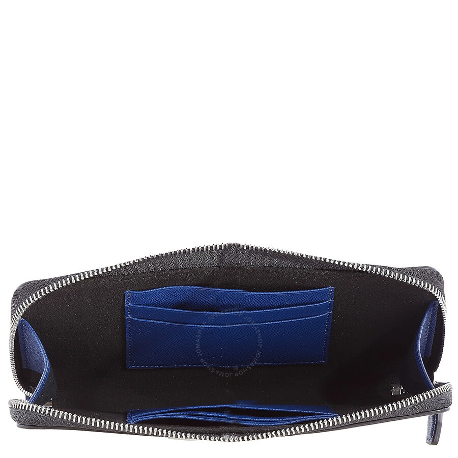 Montblanc Blue Calfskin Sartorial Phone Pouch - 5