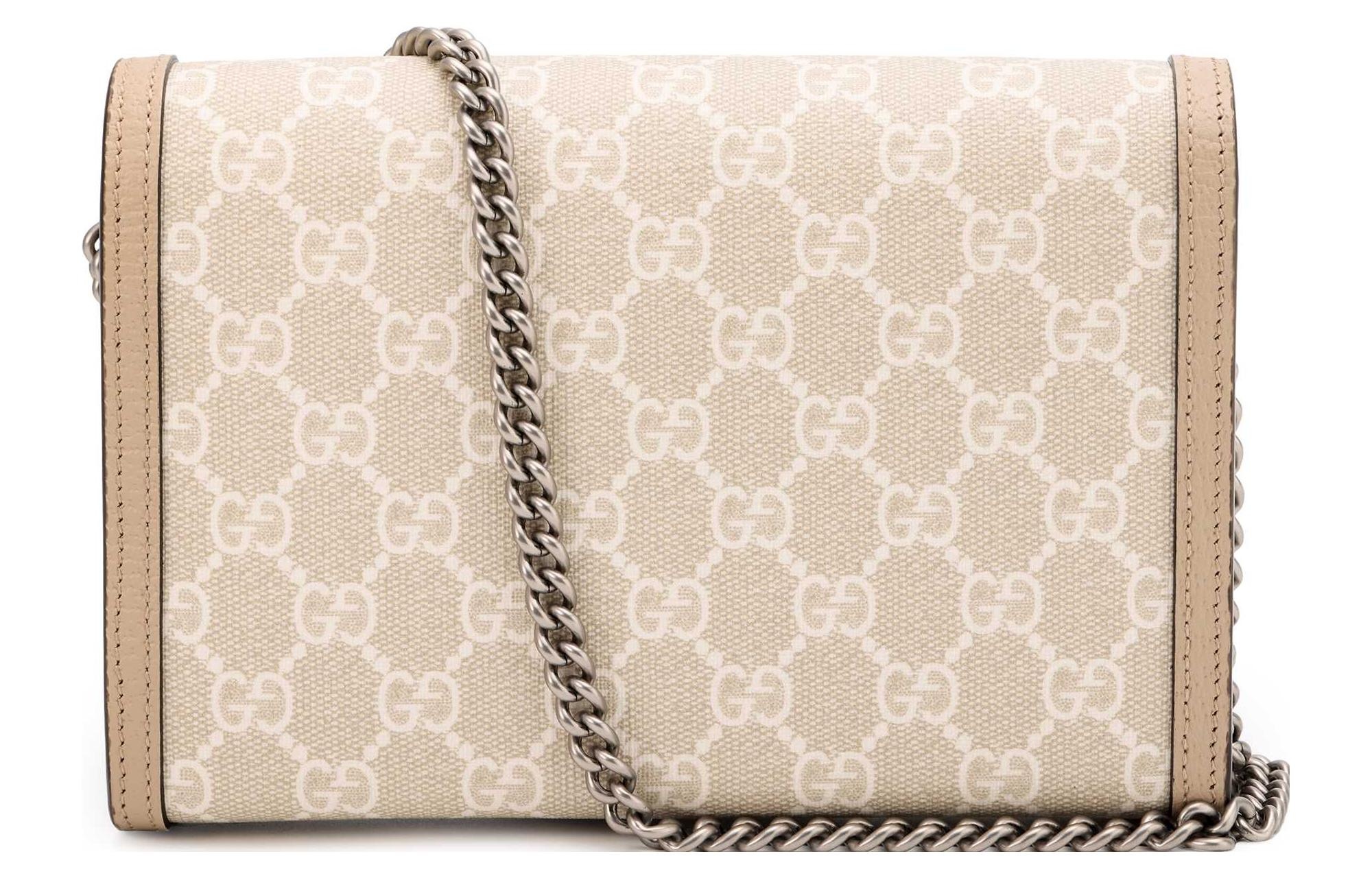 (WMNS) Gucci Dionysus GG Mini Chain Wallet 'Beige' 401231-UULBN-9683 - 7