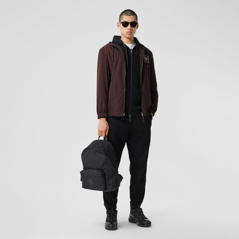 Monogram Recycled Polyester Jacquard Backpack 6