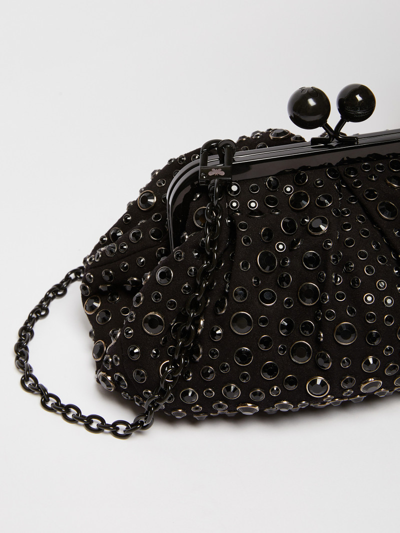 MASQUE Small crystal leather Pasticcino Bag 4