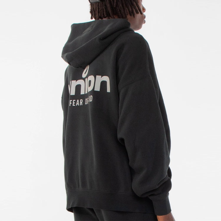 Fear of God Essentials FW21 Vintage Hoodie x Union LA 'Black' FOG-FW21-096 - 8