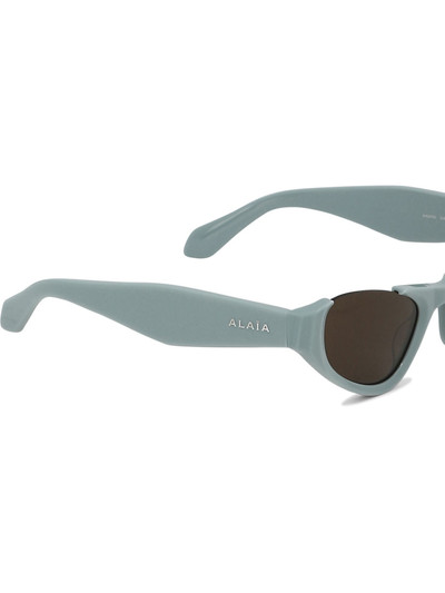 Alaïa Cat-Eye Sunglasses Light Blue outlook
