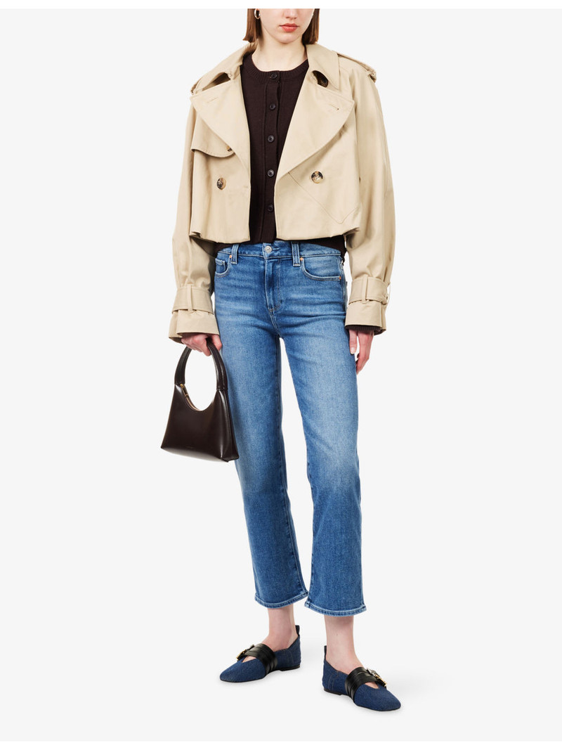 PAIGE Mason Ankle Straight-Leg Denim Jeans outlook