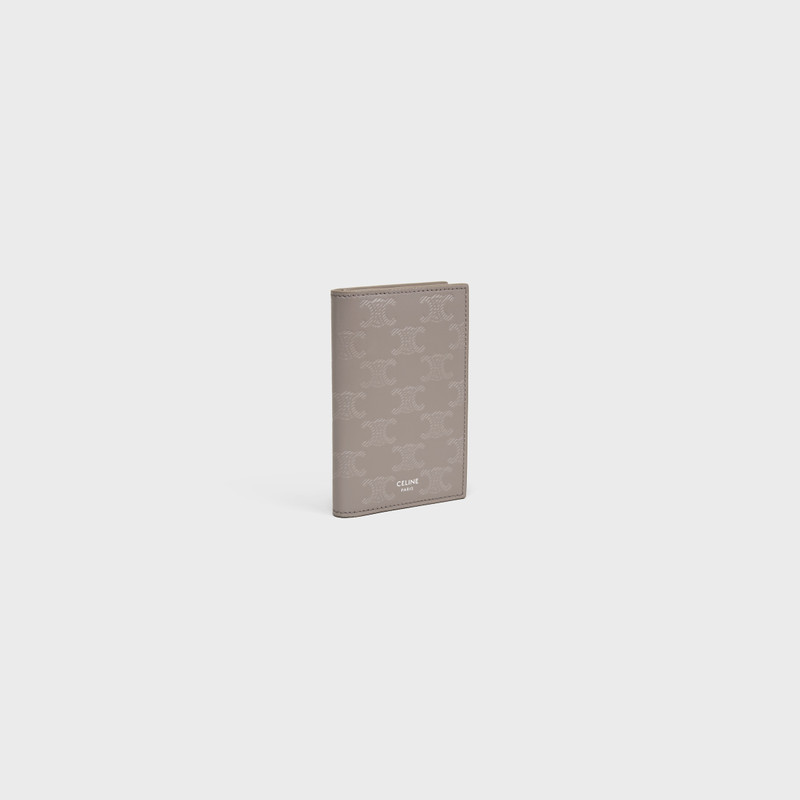 CELINE VERTICAL CARD HOLDER IN CALFSKIN WITH TRIOMPHE EMBOSSED outlook