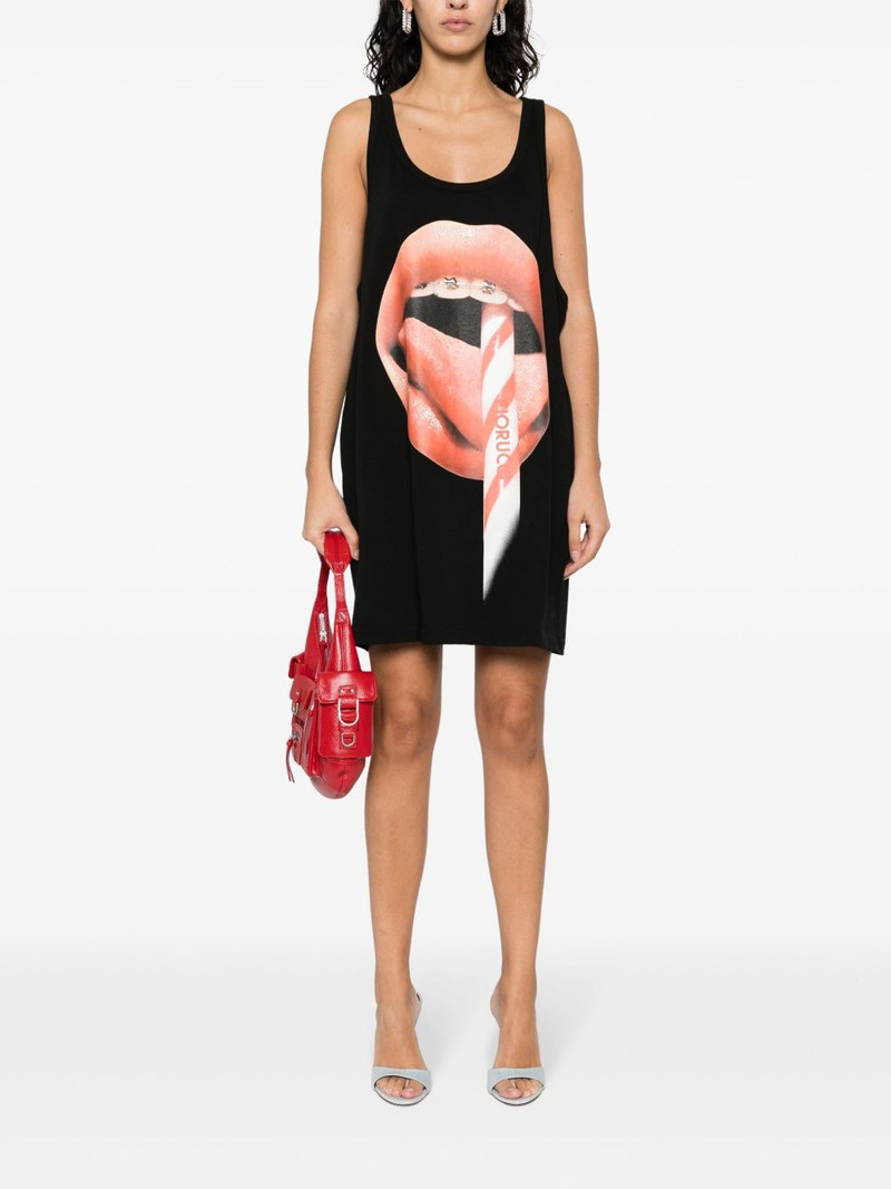 FIORUCCI graphic-print mini dress outlook