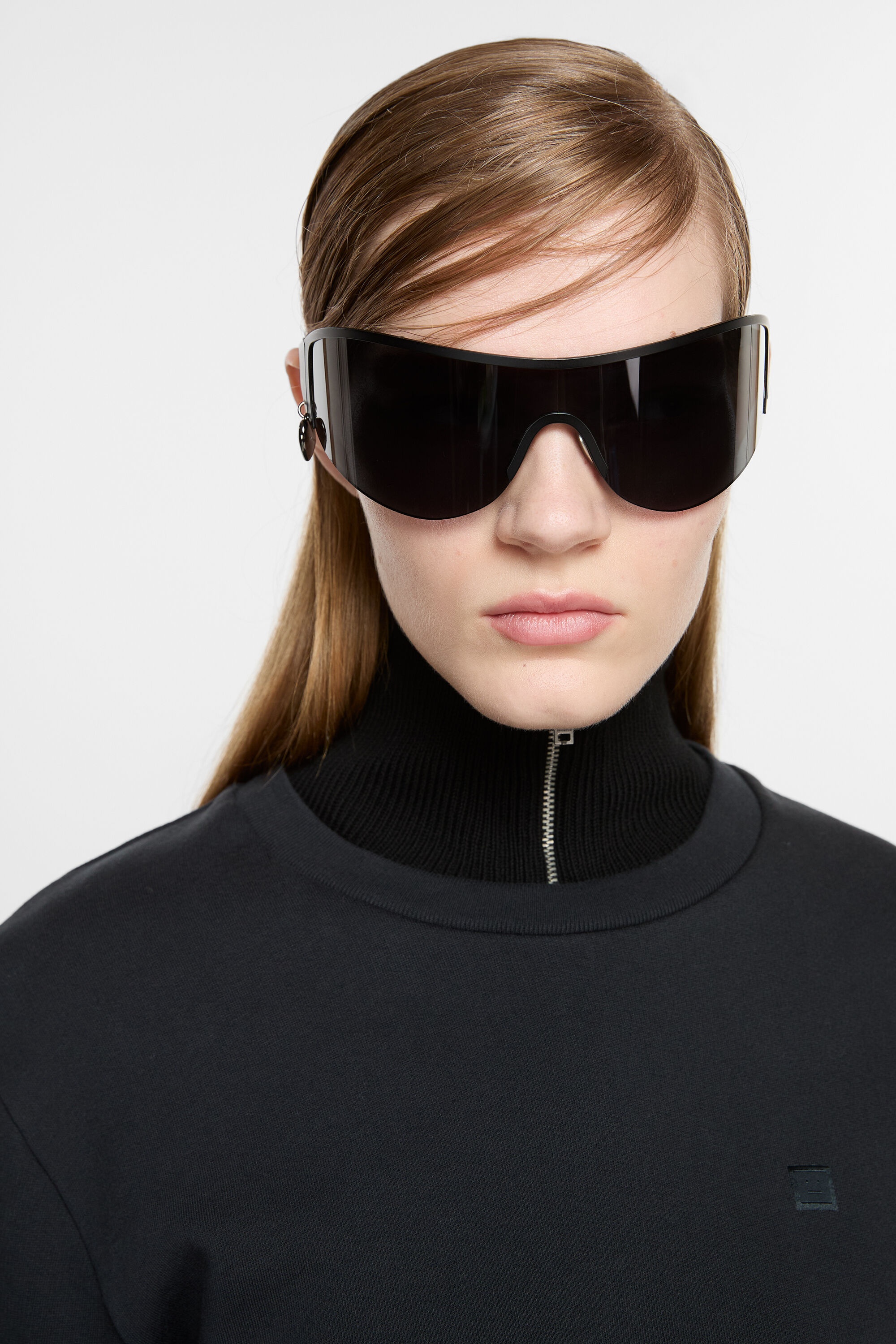 Metal frame sunglasses - Black/black - 2