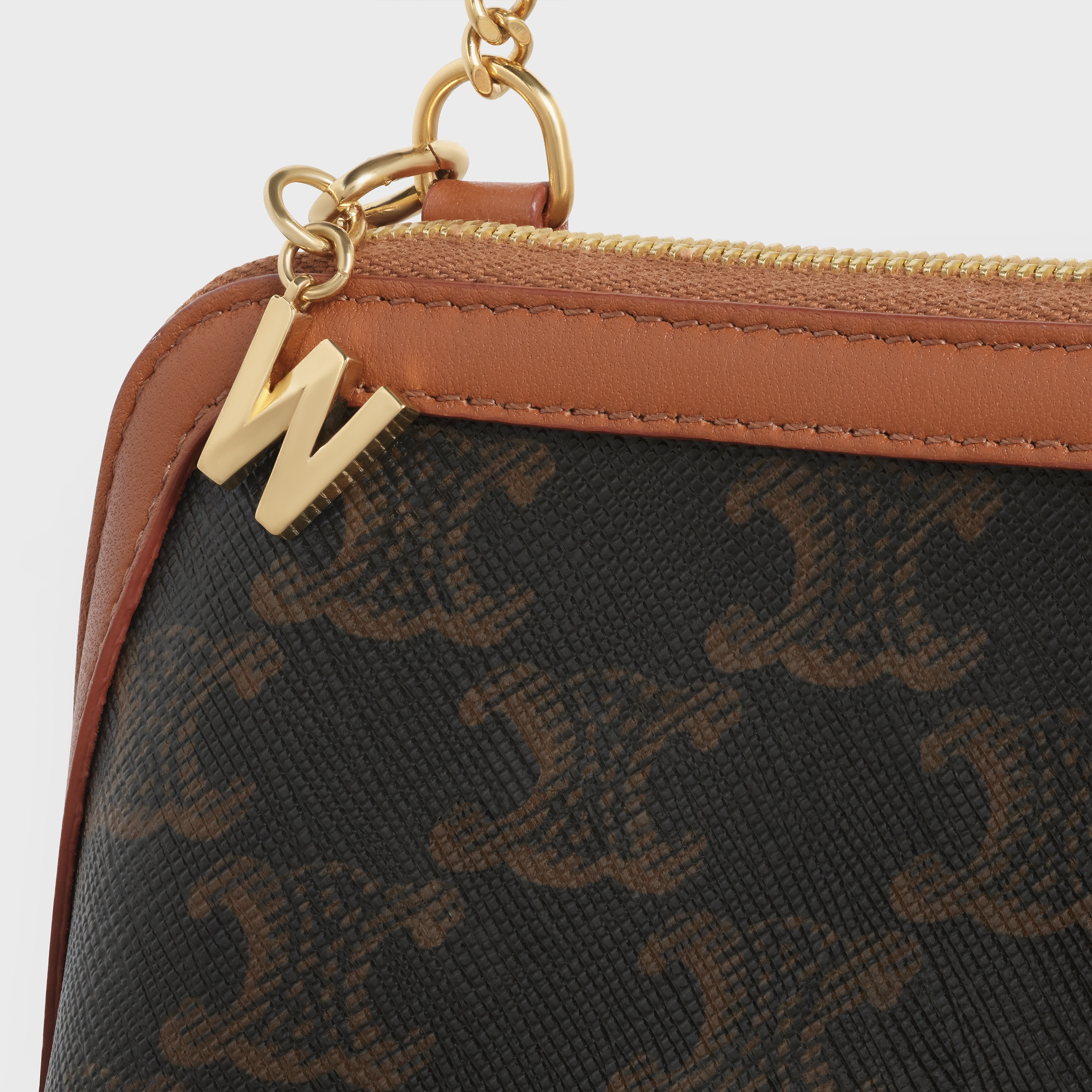 W CHARM in Brass - 2