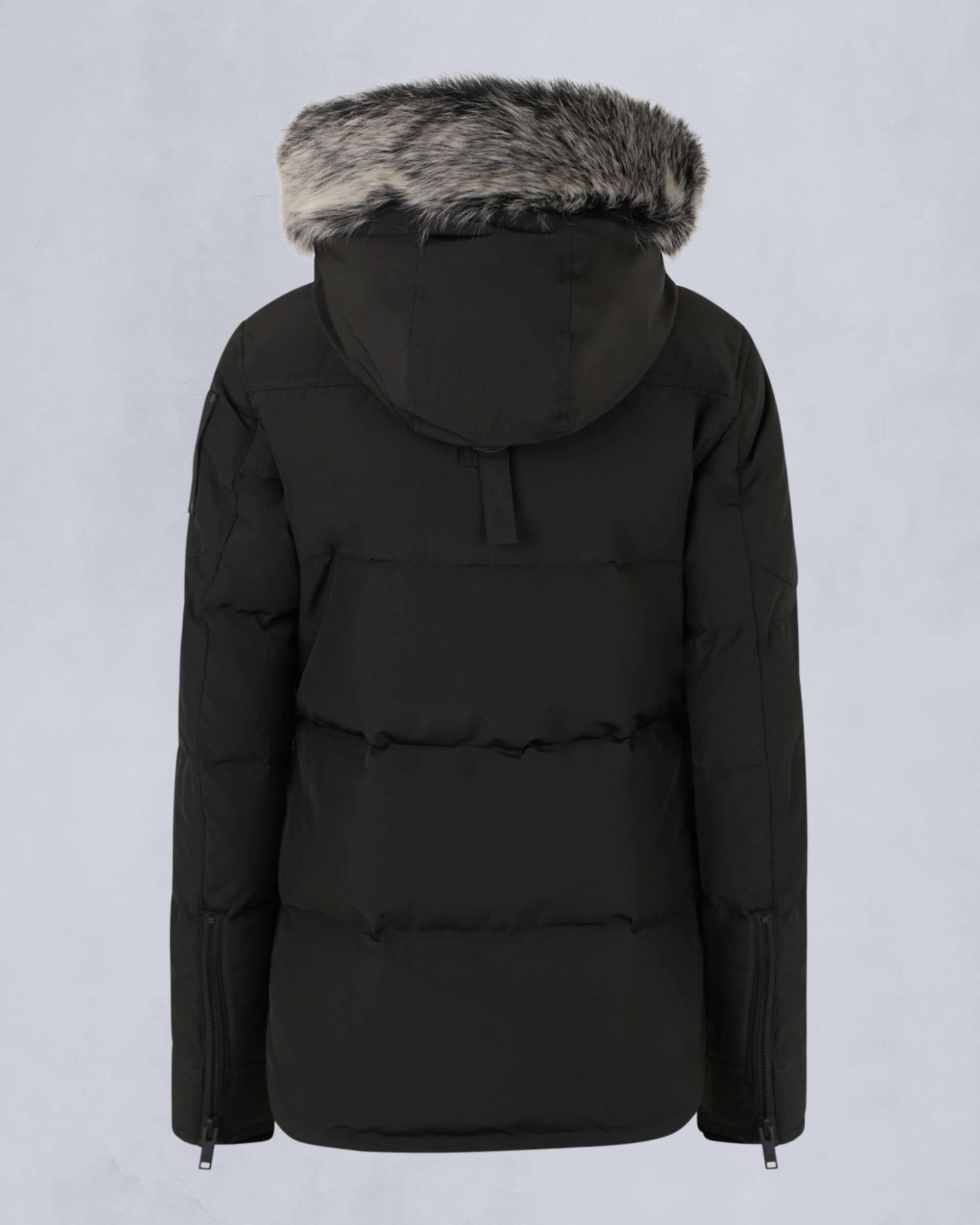 ONYX ANGUILLE SHEARLING JACKET - 6
