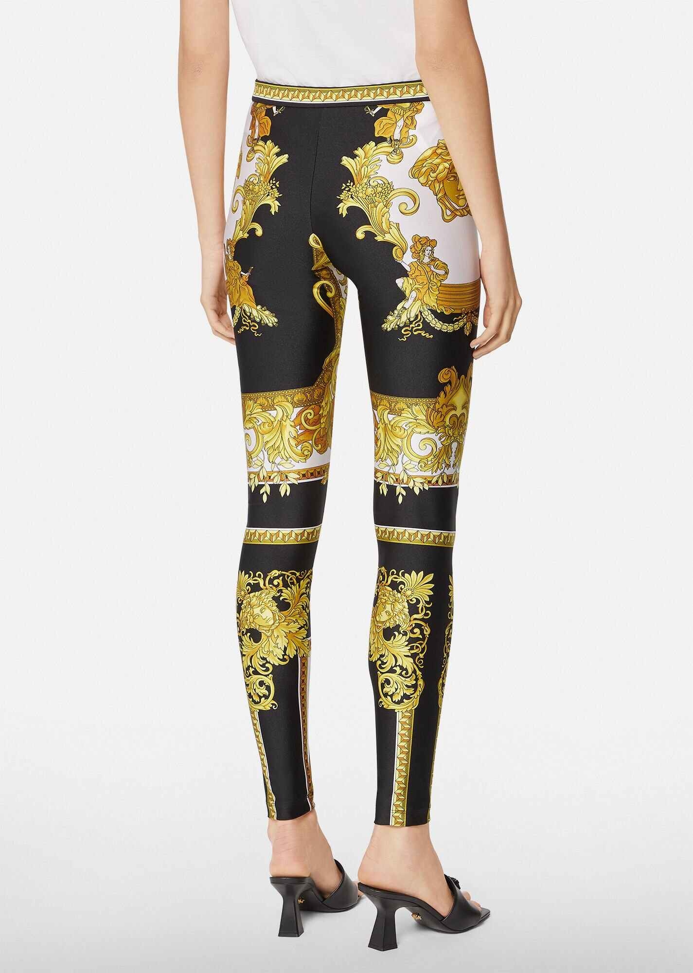 Medusa Renaissance Print Leggings - 3