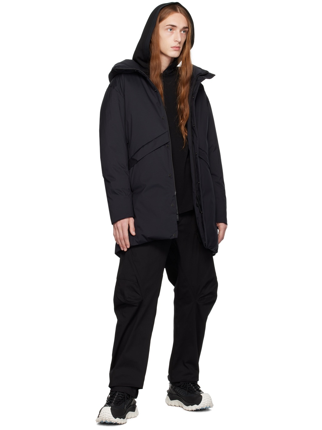 Black Aberden Down Coat - 5