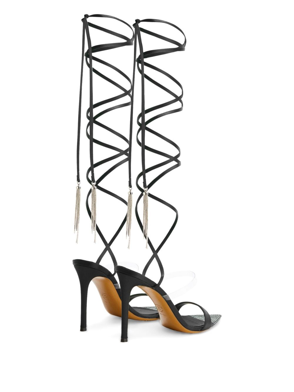 111mm lace-up sandals - 3