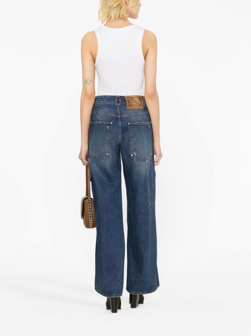wide-leg jeans - 3