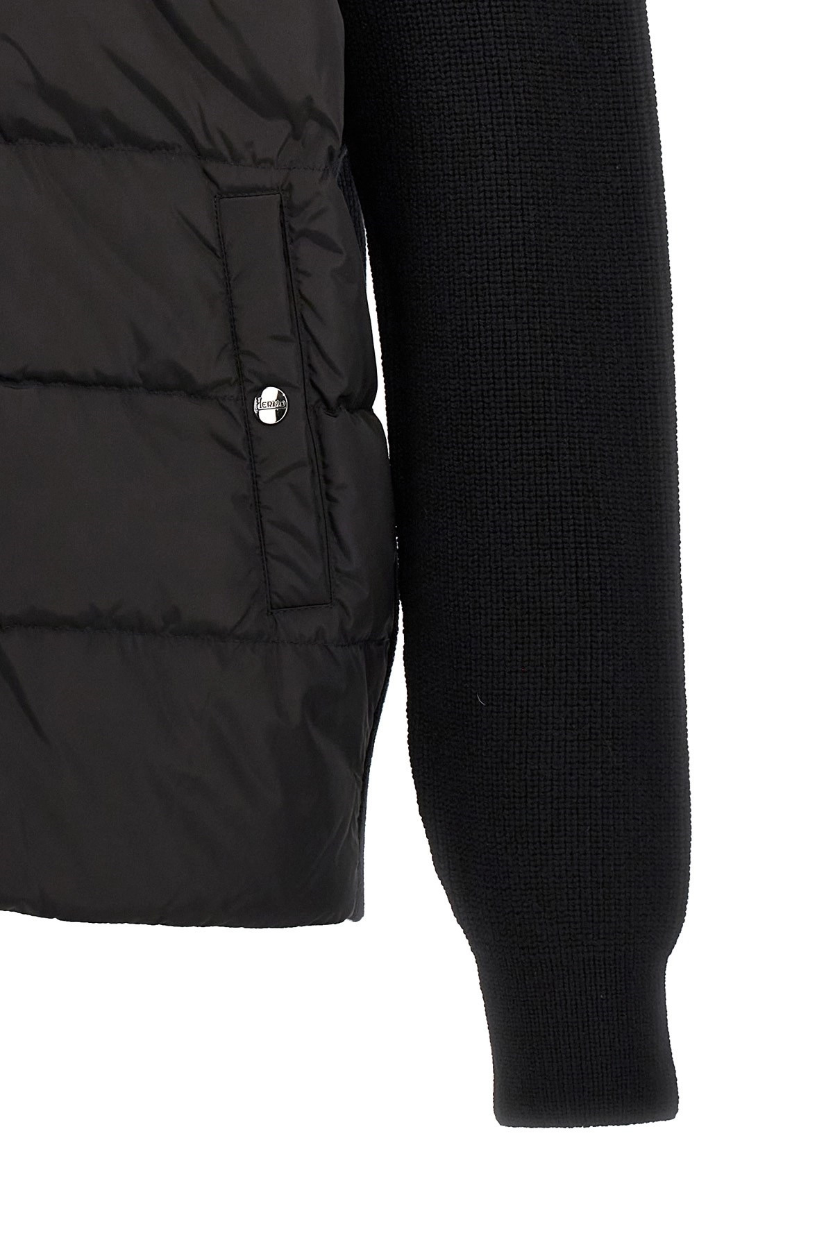 Two-material puffer jacket - 5