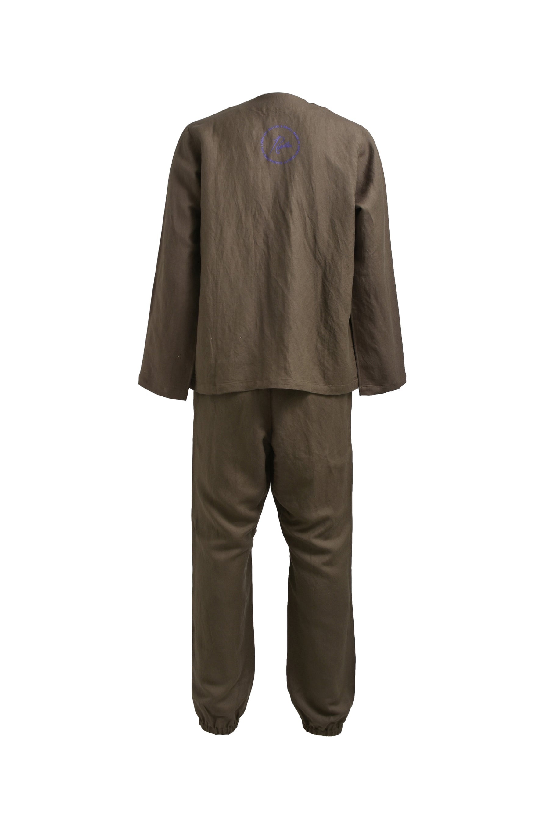 PAJAMA SET - L/R CANVAS / OLV - 2
