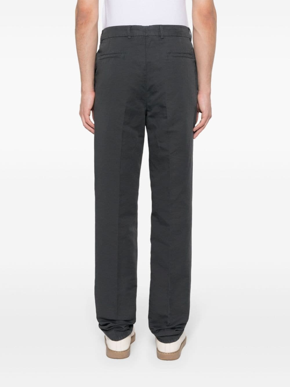 tapered chino trousers - 4