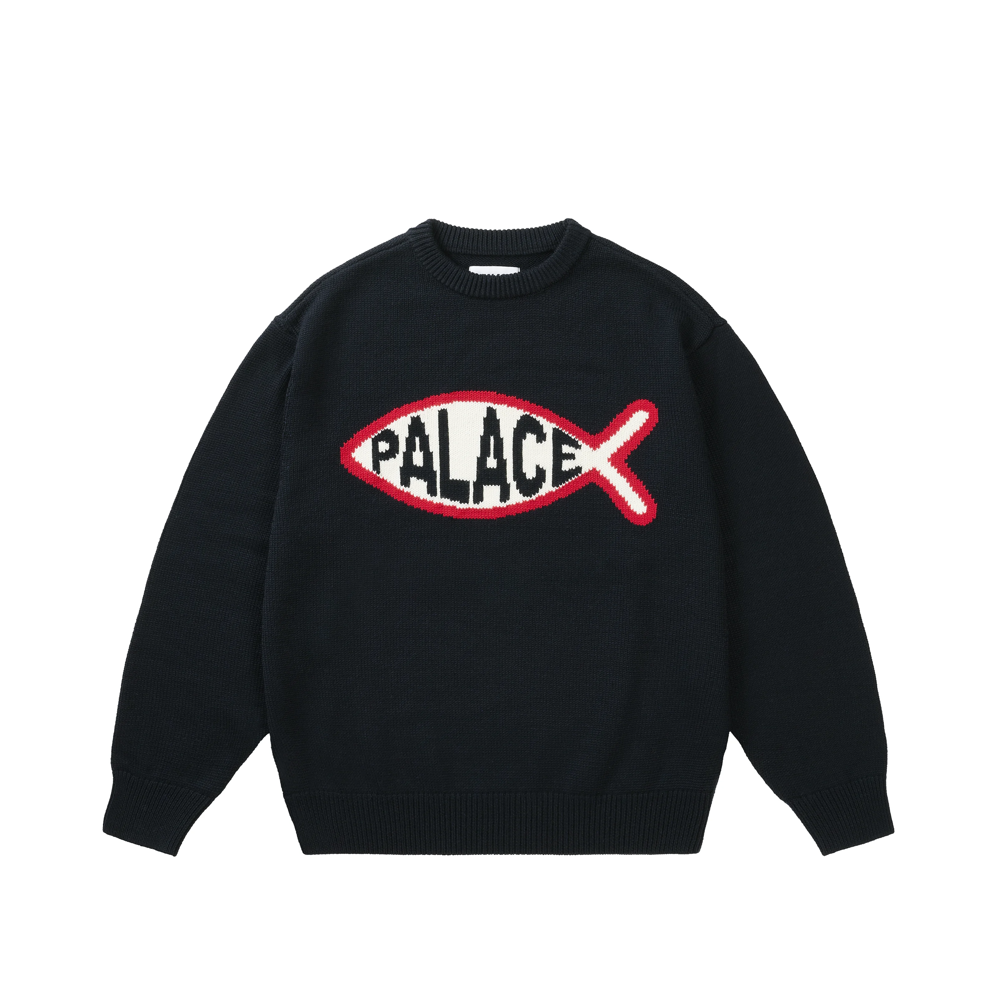 PLAICE KNIT BLACK - 1