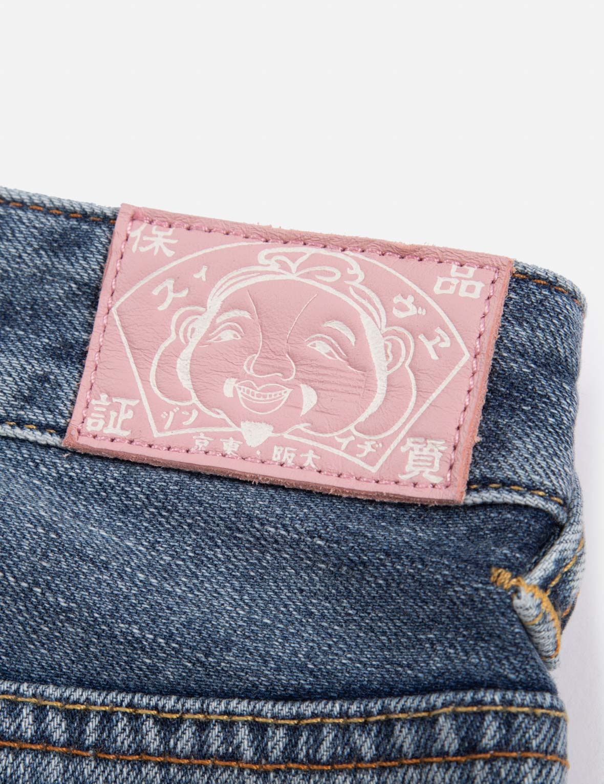 SEAGULL EMBROIDERY STRAIGHT FIT JEANS - 11