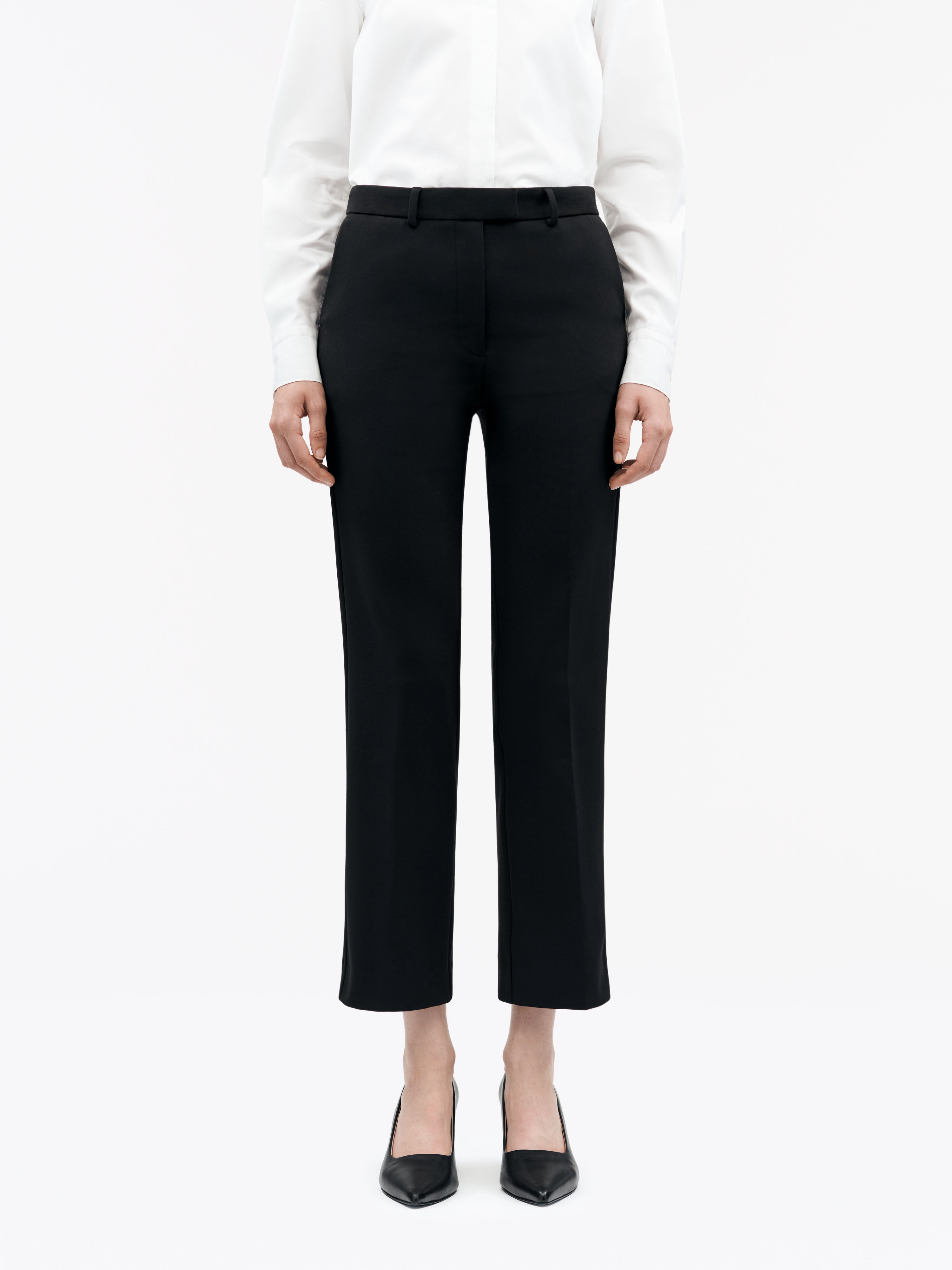 Noora 3 Slim Cropped Trousers - 4