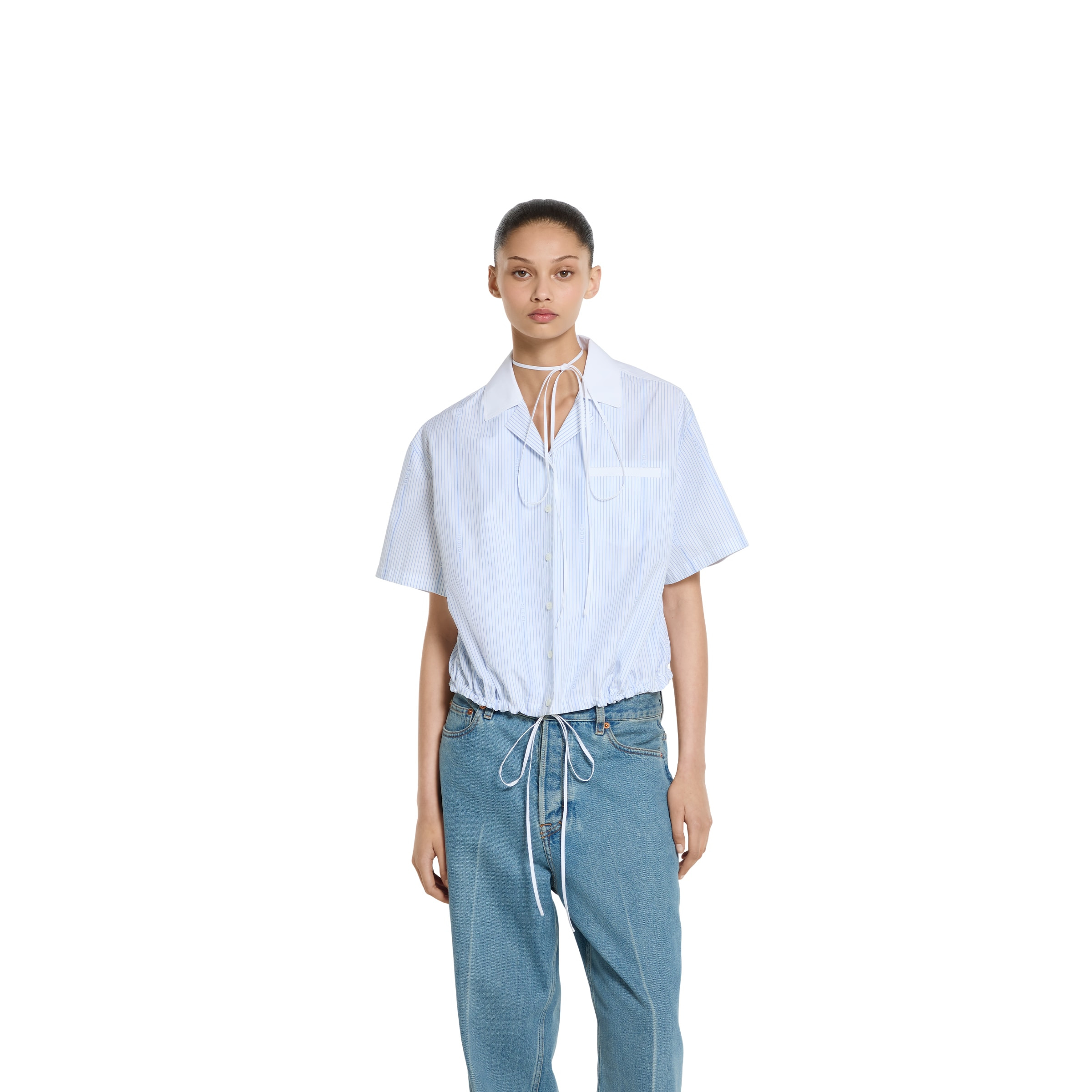 Gucci cotton fil coupé shirt - 3