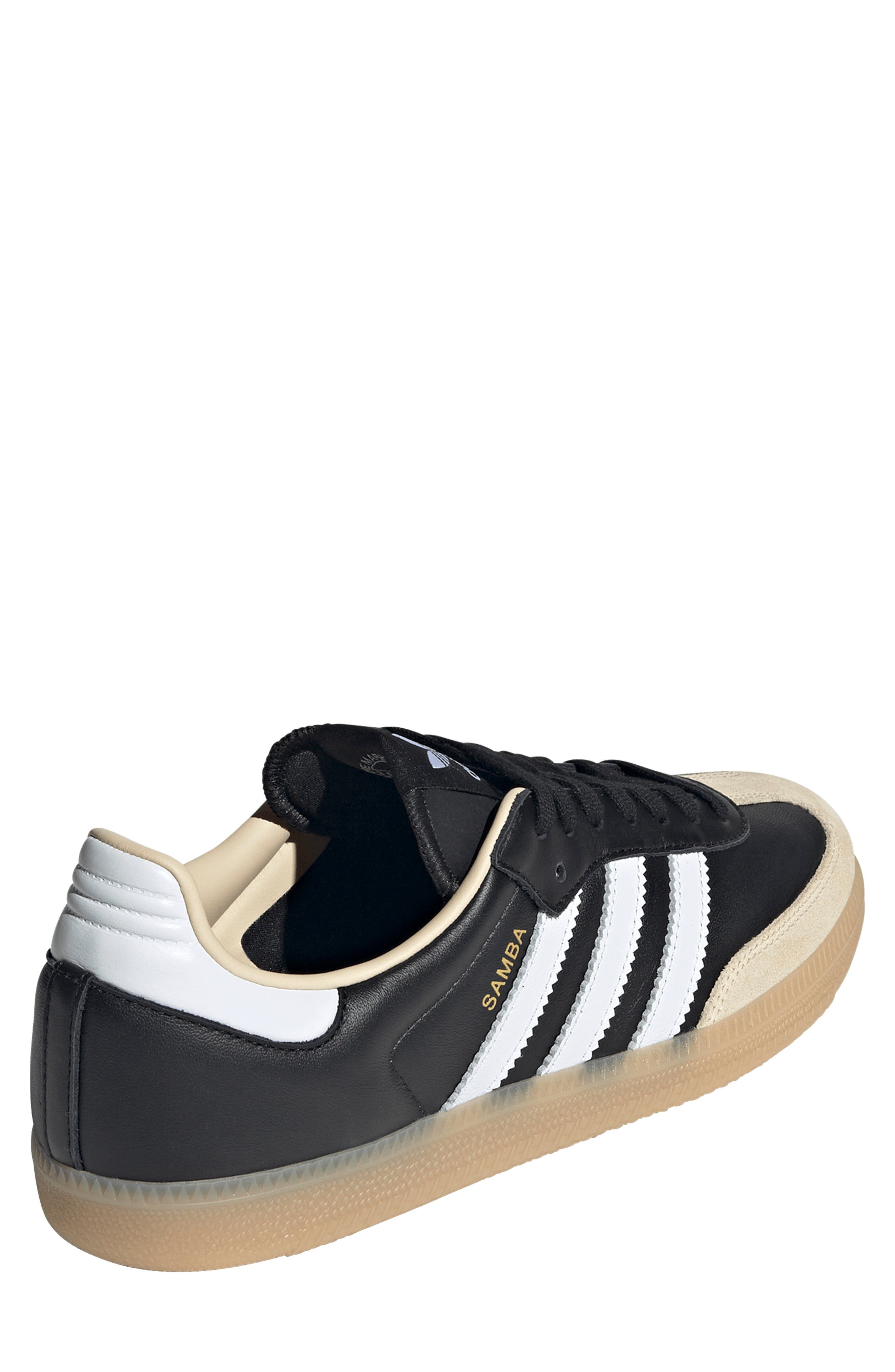 adidas Samba OG Sneaker in Black/White/Gum at Nordstrom - 2