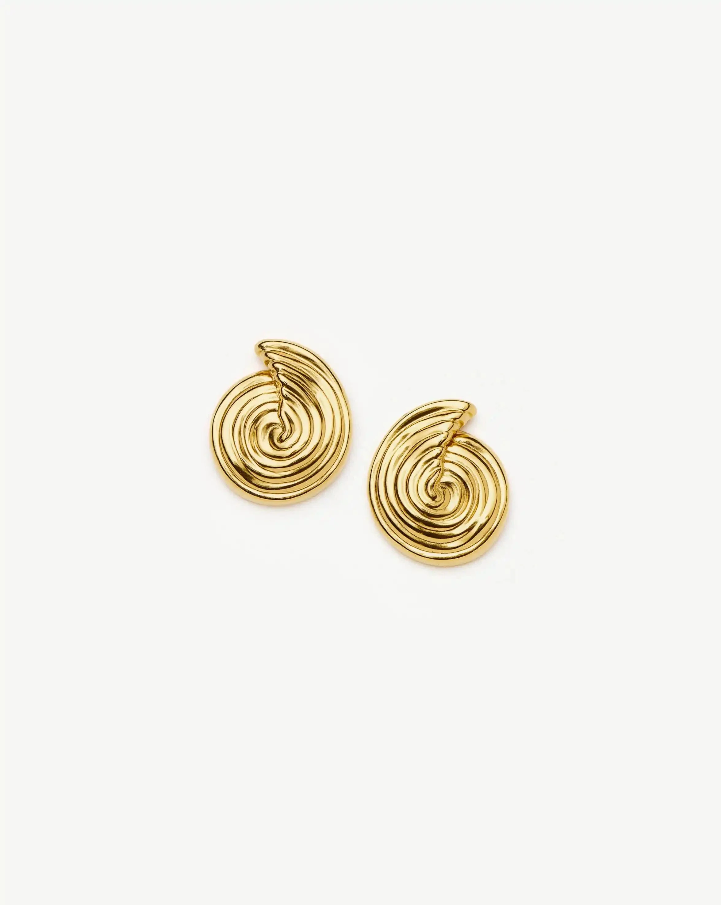 Spiral Small Stud Earrings - 1