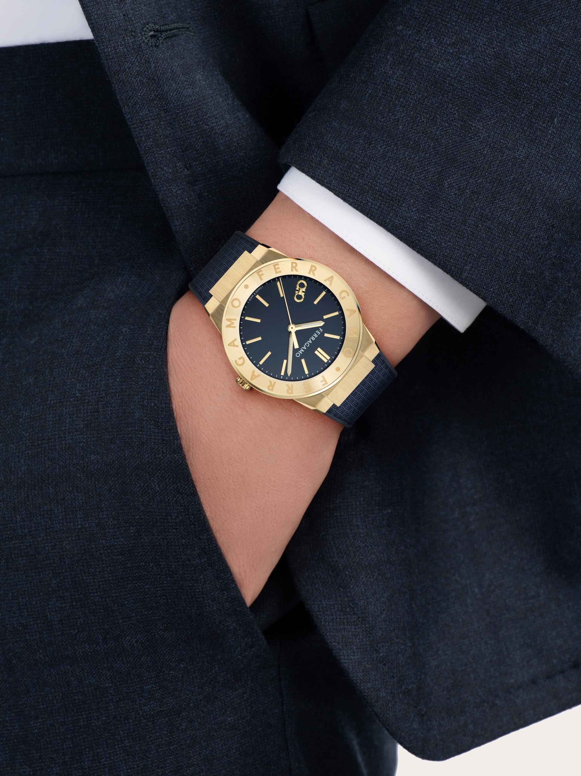 Ferragamo Sapphire Watch - 4