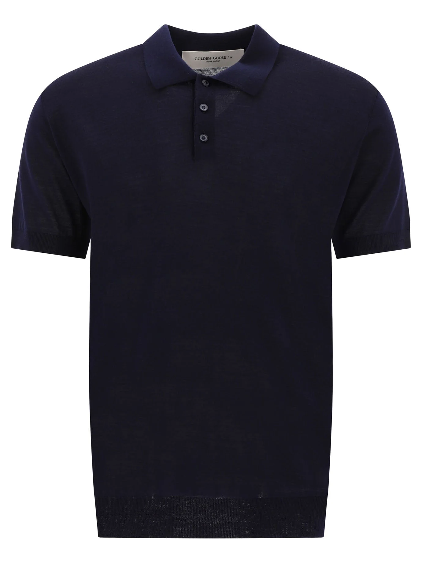 Golden Goose Merino Wool Polo Shirt - 1