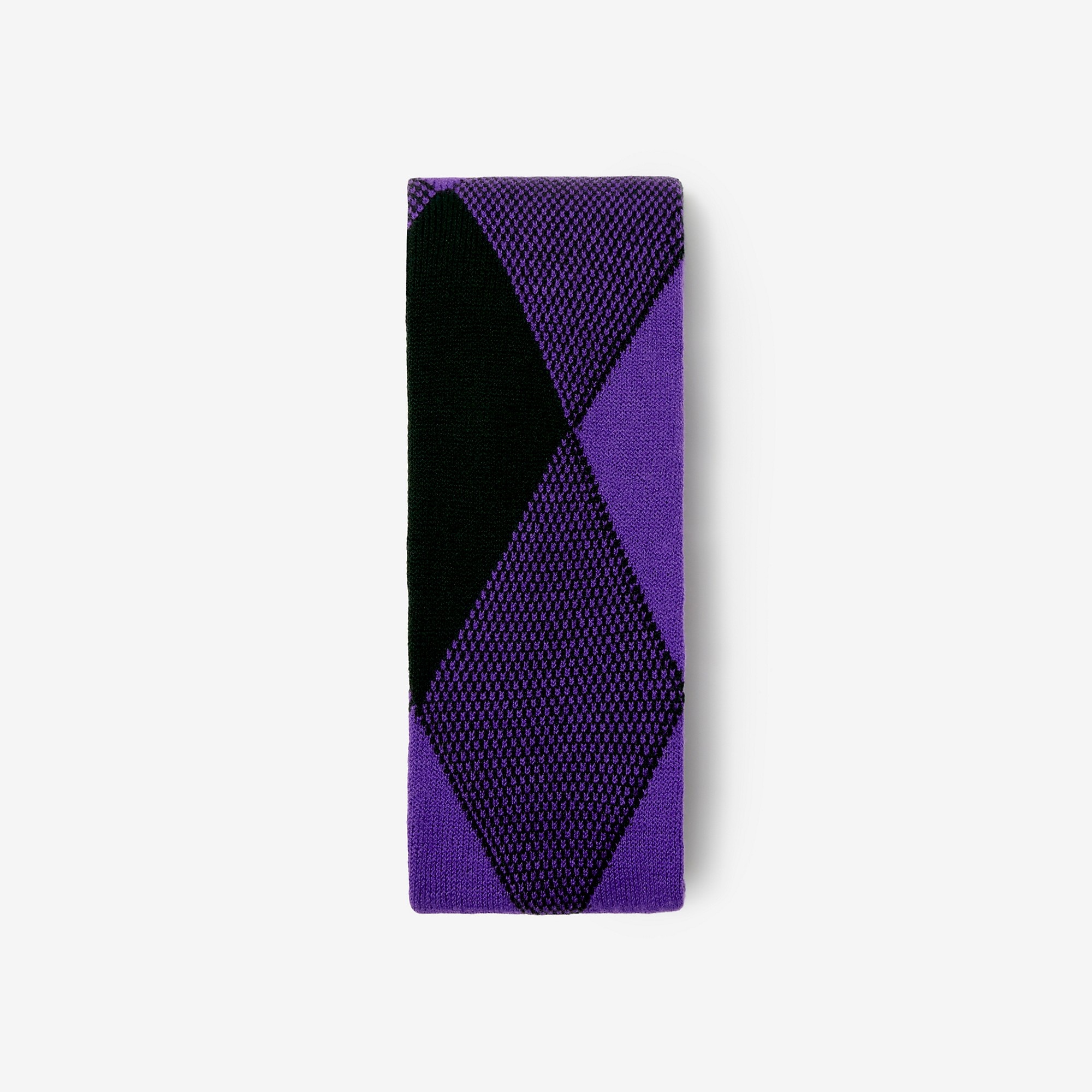 Argyle Wool Blend Tights - 1