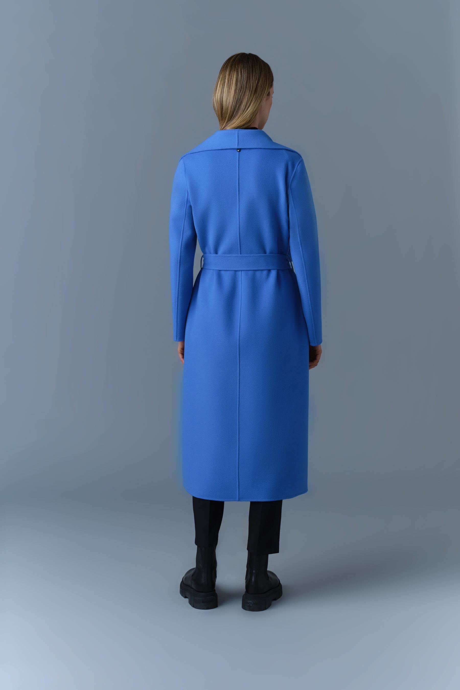 MAI-CN Double-face wool wrap coat - 4