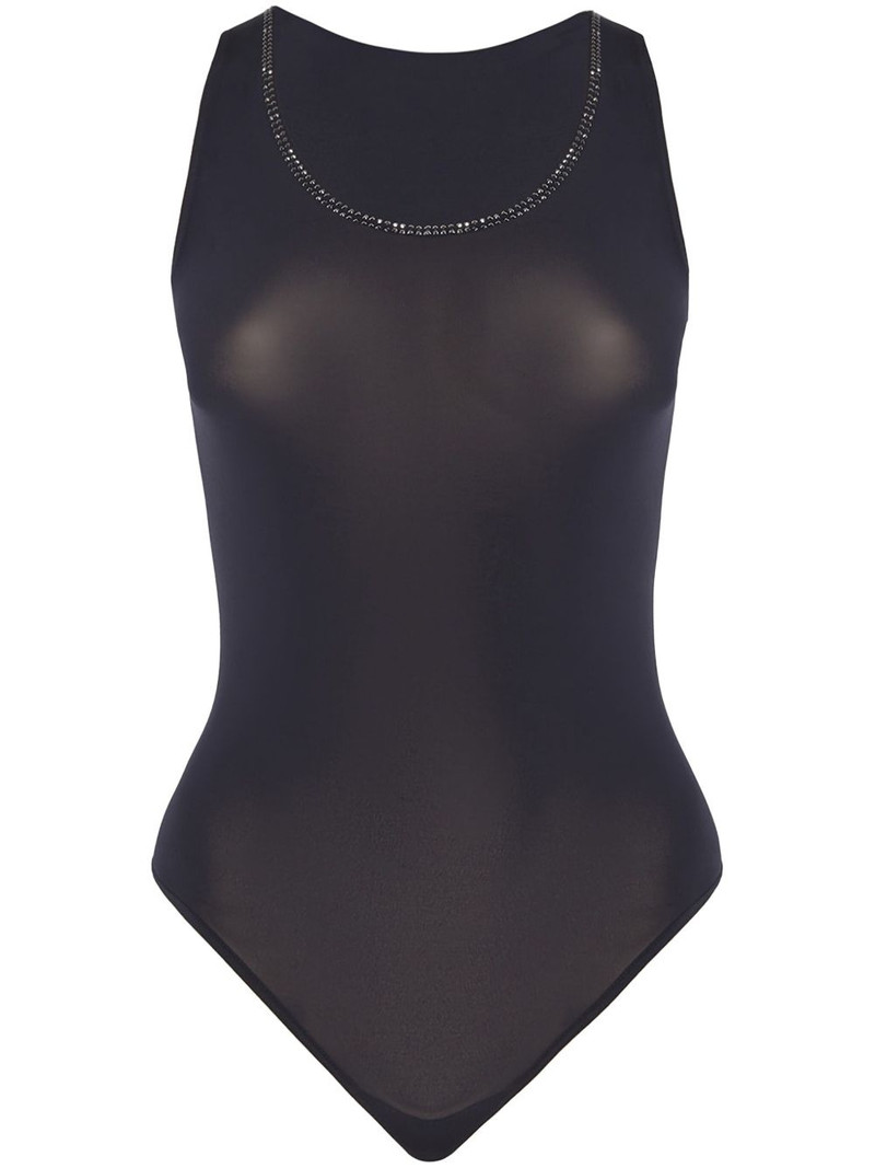 Crystal String bodysuit 1