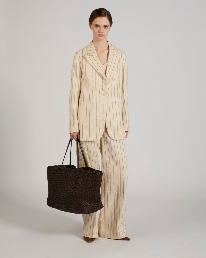 SLOWEAR Braided leather bag outlook