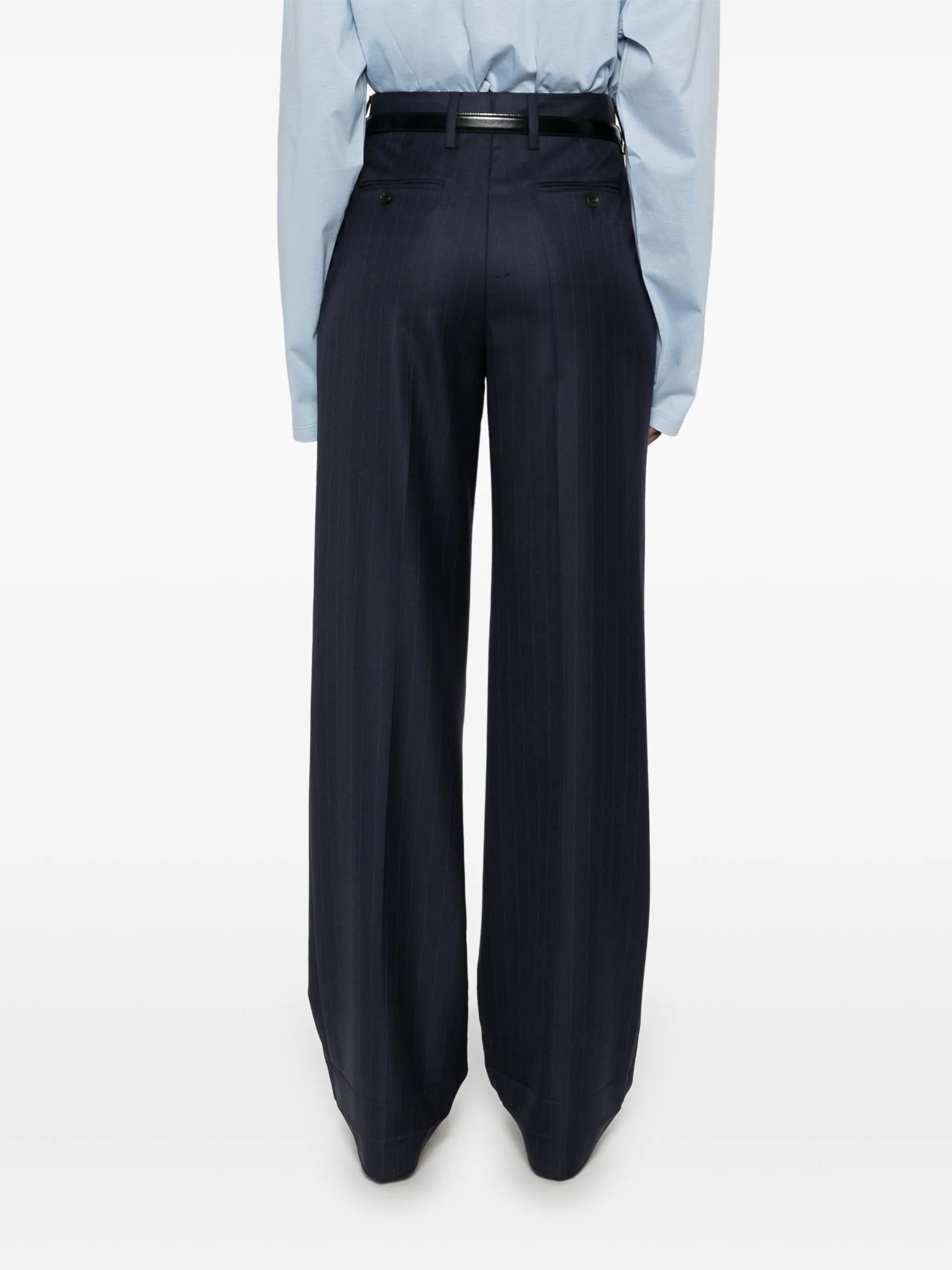 Pinstripe Trousers - 2