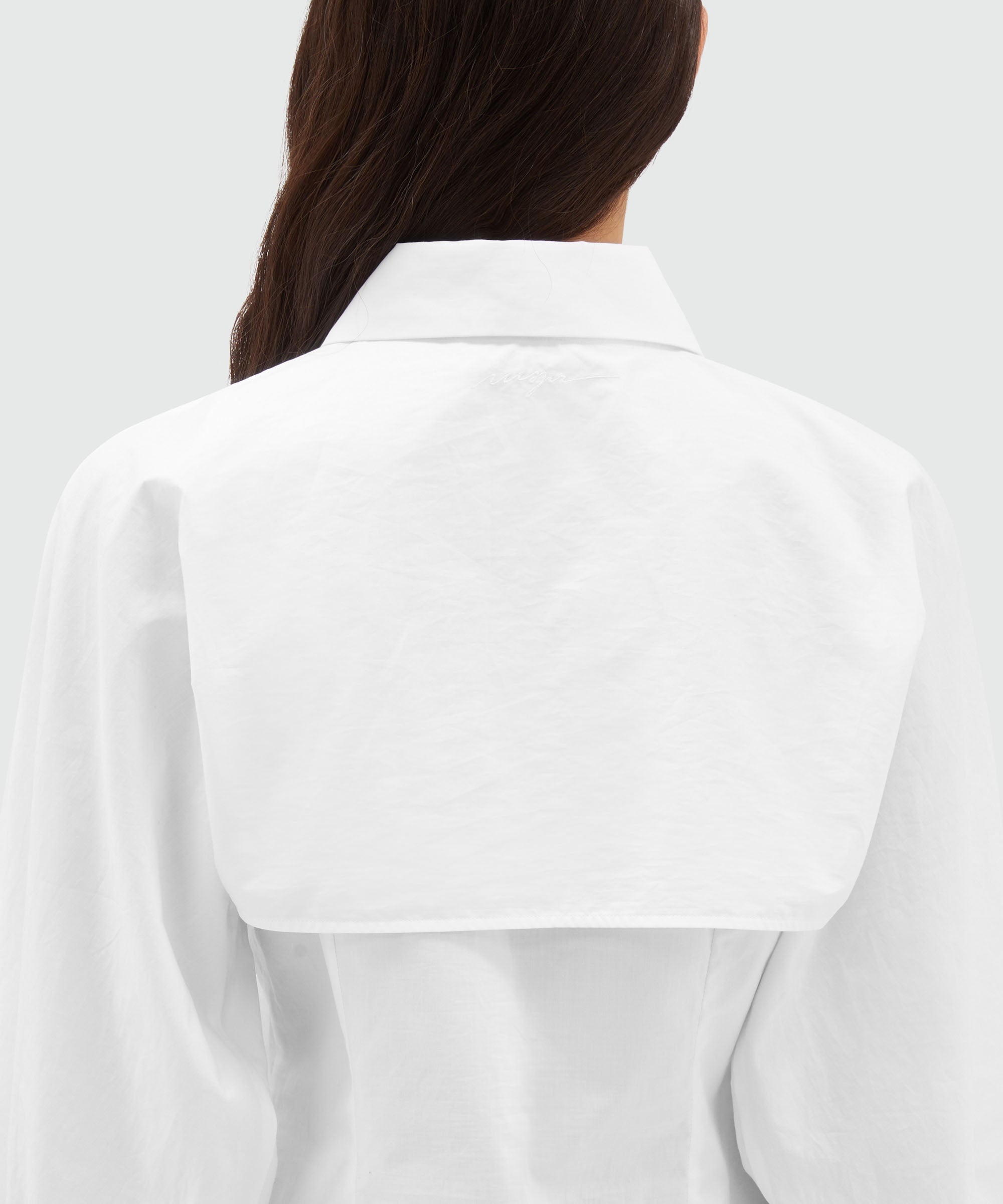 Two-piece poplin shirt - 5