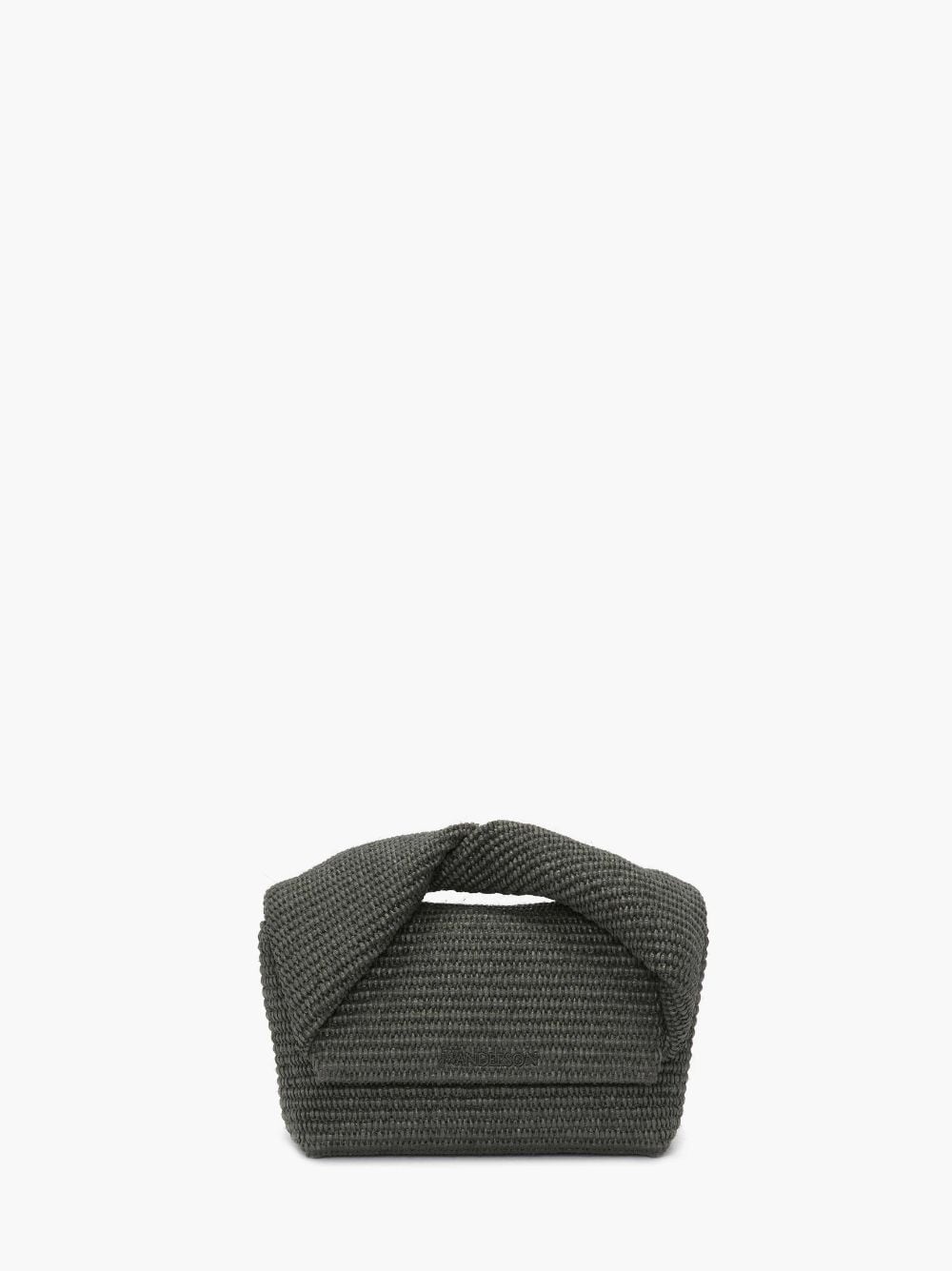 MEDIUM TWISTER - RAFFIA TOP HANDLE BAG - 1