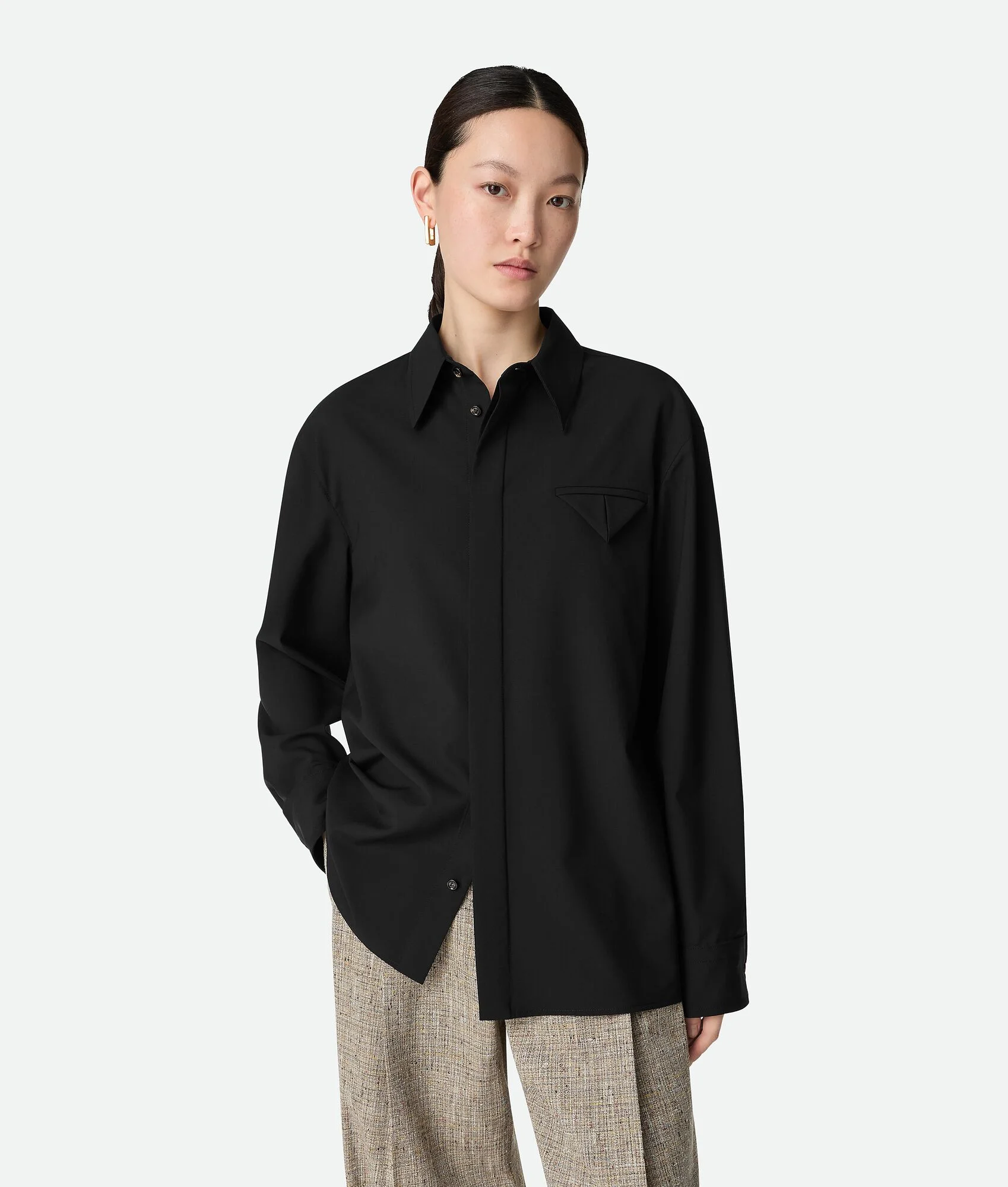 Fine Wool Shirt - 1