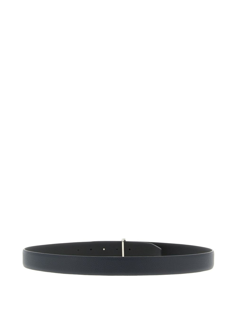 TOM FORD reversible hammered logo buckle belt outlook
