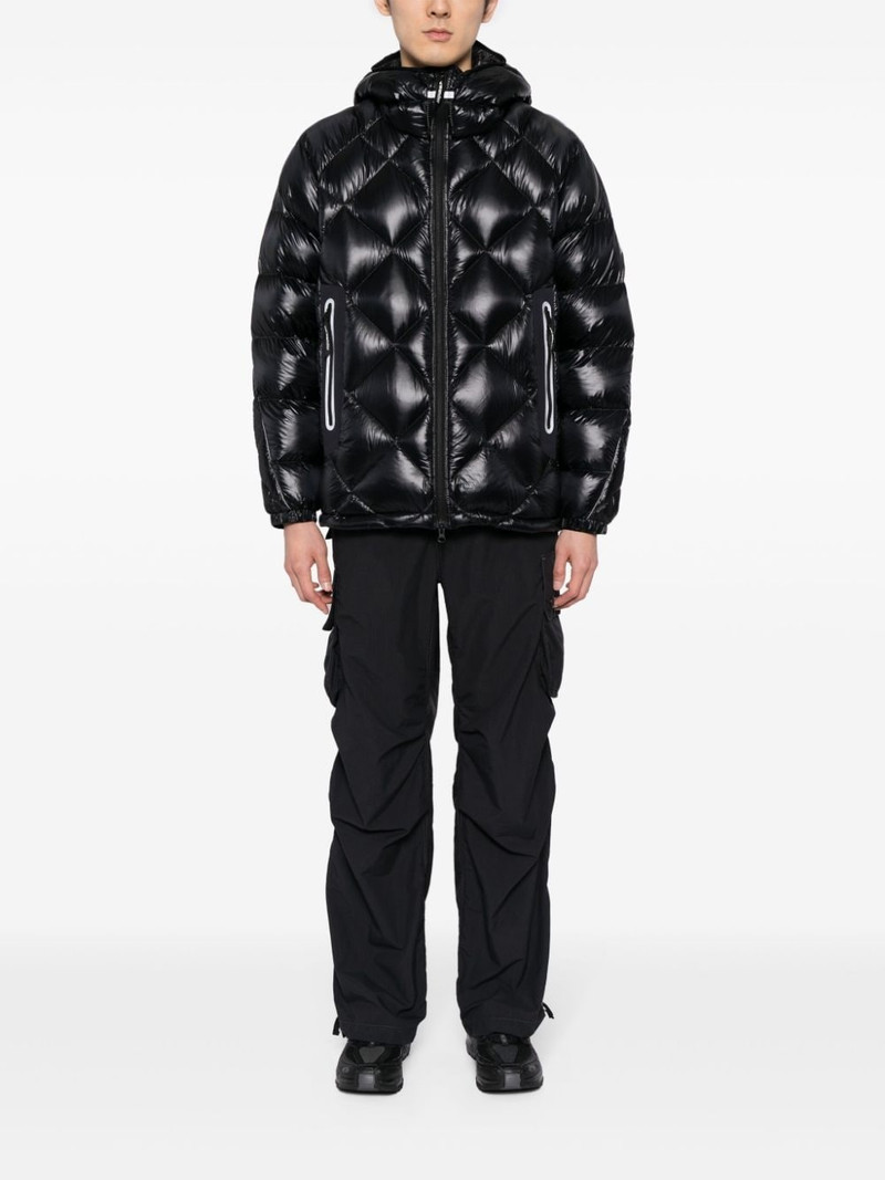 and Wander diamond-quilted padded jacket outlook