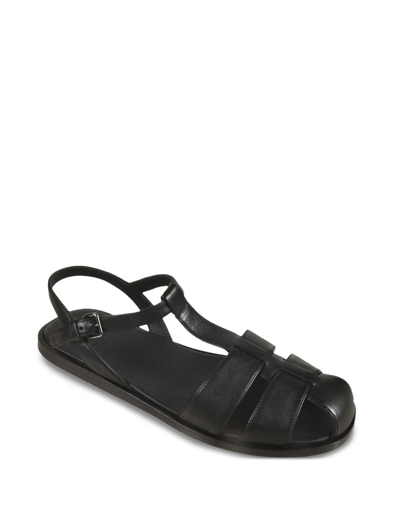 Church's leather caged flat sandals outlook