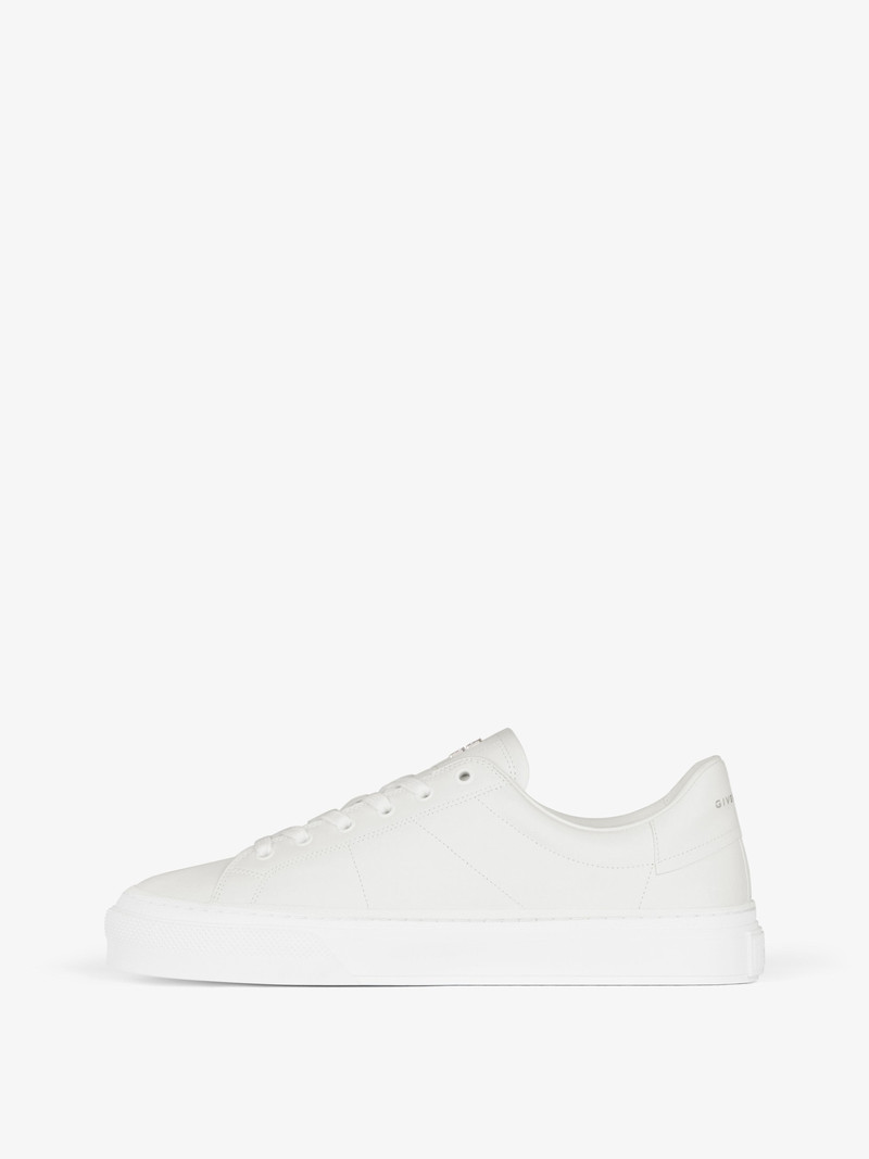 Givenchy CITY SPORT SNEAKERS IN LEATHER outlook