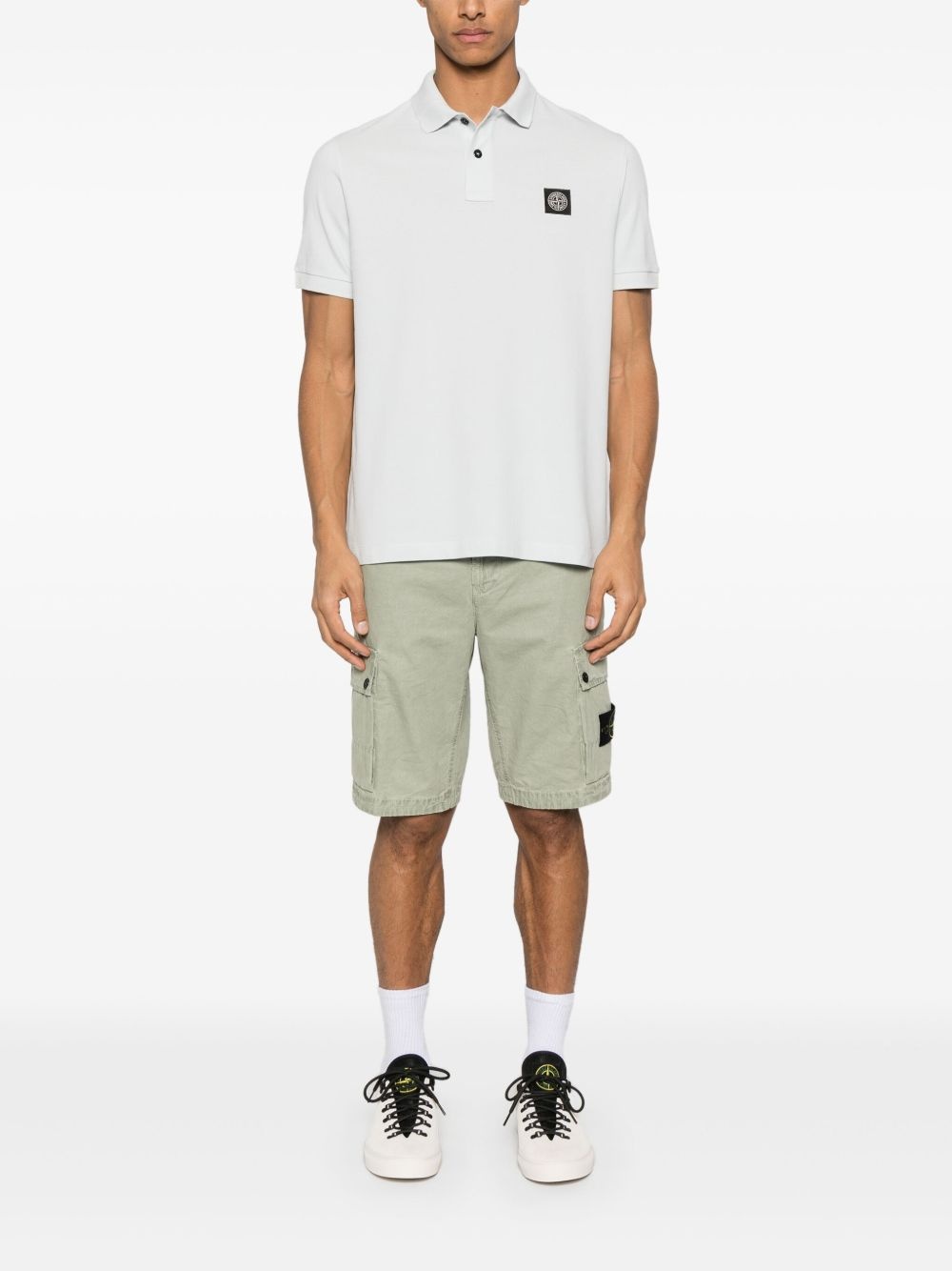 Compass-badge shorts - 2