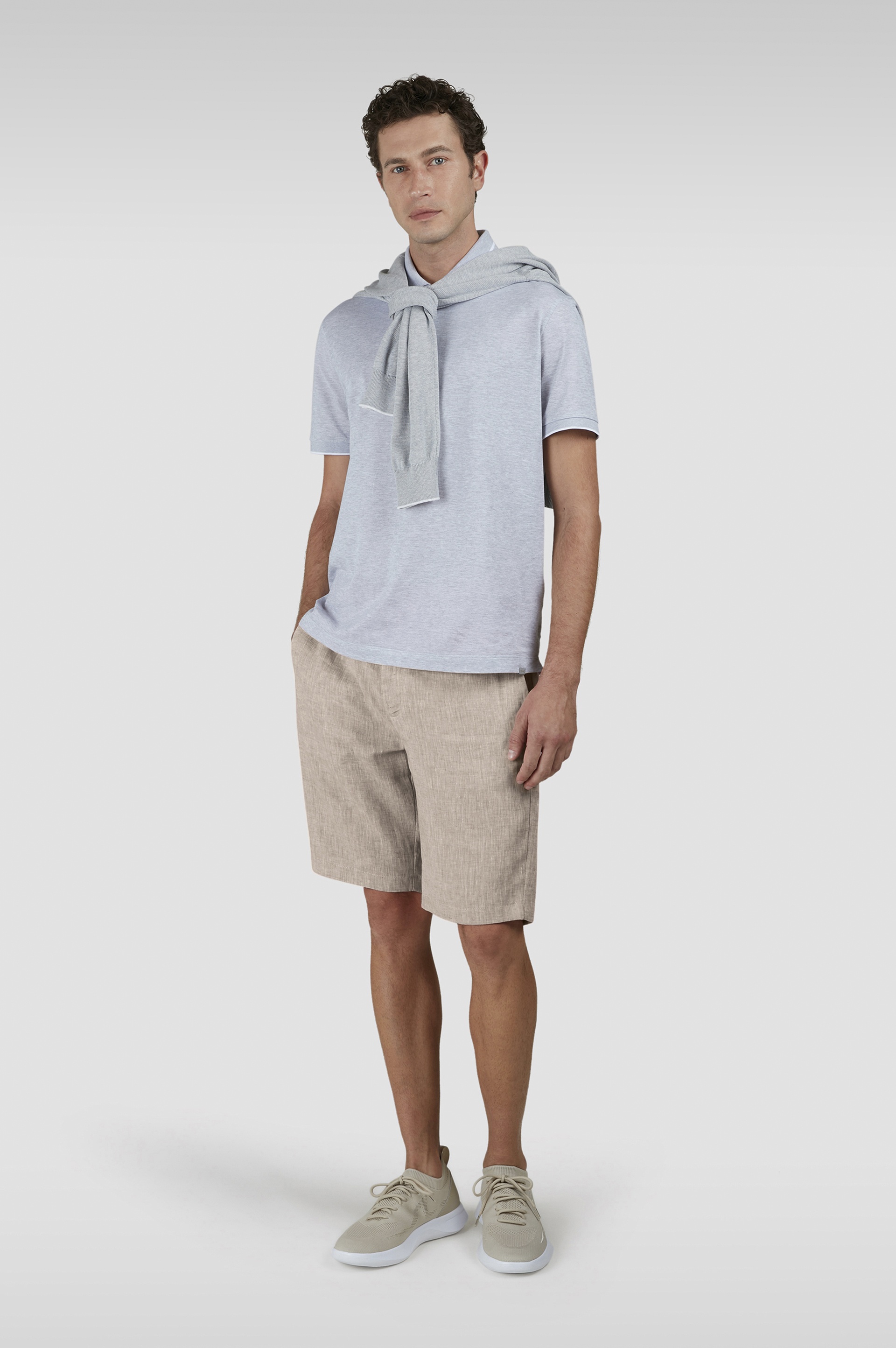LINEN BERMUDA - 2