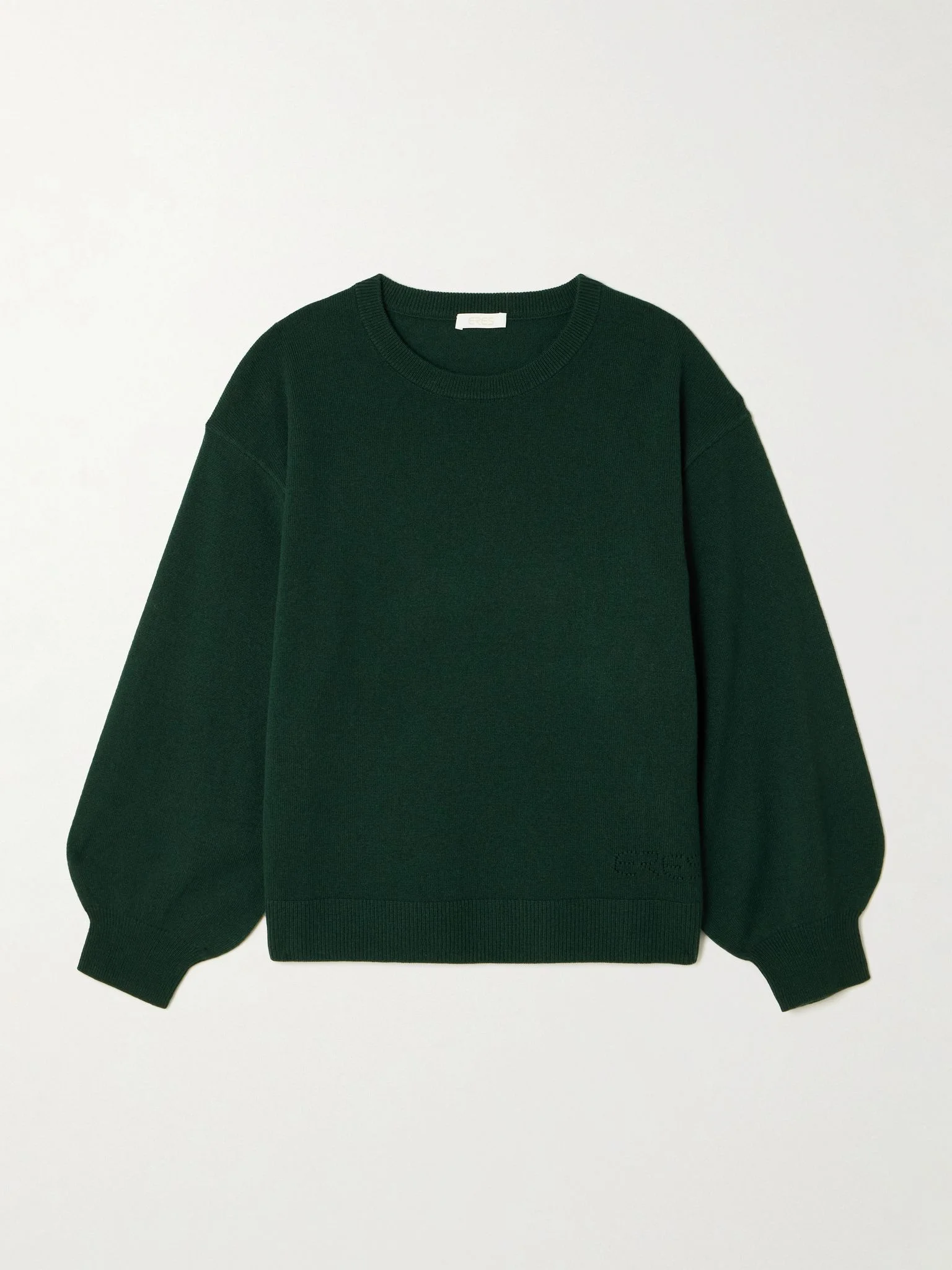Colorama Maille Famous wool and cashmere-blend sweater Green - 1